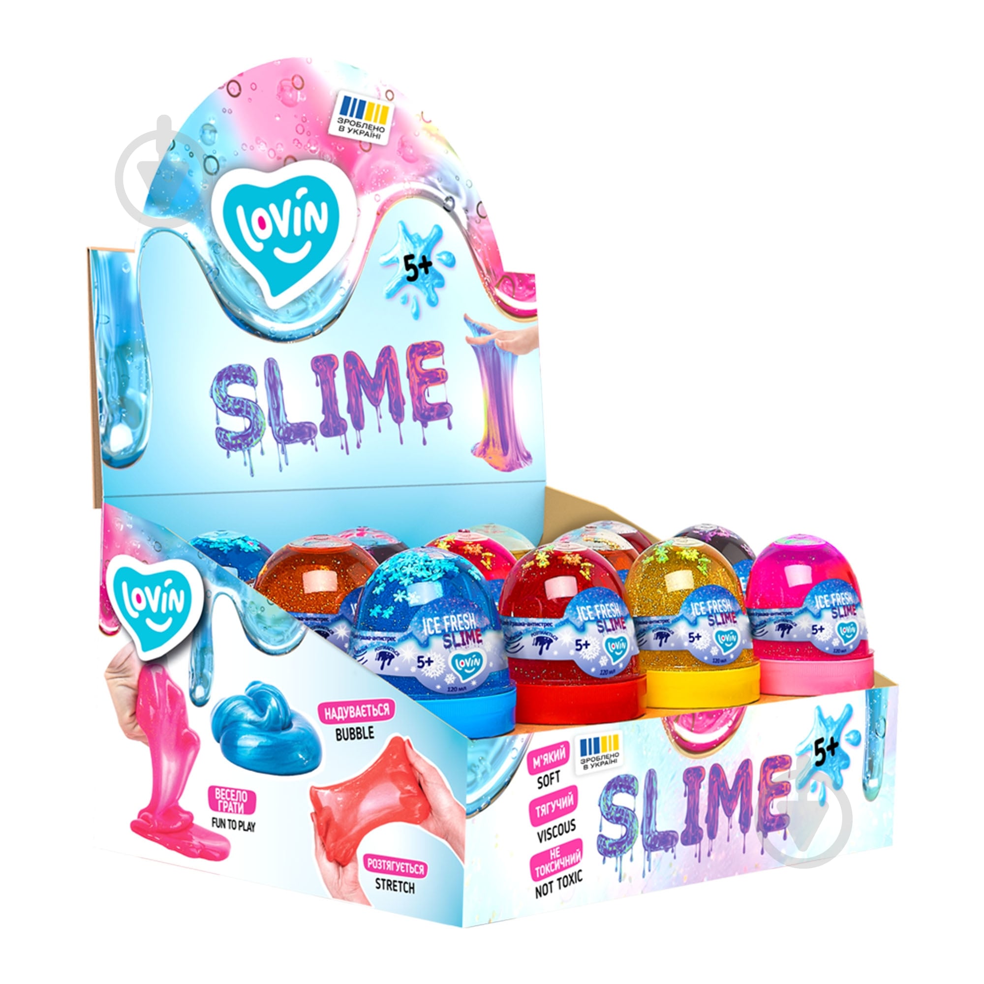 Лизун-антистресс Ice Fresh 120 мл Lovin - фото 3 Лизун-антистресс Ice Fresh 120 мл Lovin - фото 3