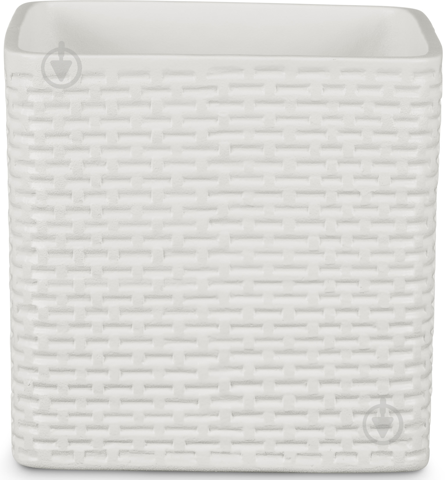 Кашпо керамічне Scheurich Modern Cube квадратний 1,5 л білий - фото 1 Кашпо керамічне Scheurich Modern Cube квадратний 1,5 л білий - фото 1