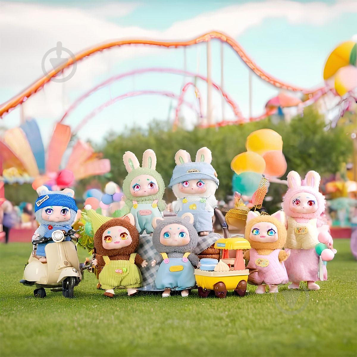 Мягкая игрушка Pop Top коллекционная с кольцом Kimmon Я Мимон разноцветный 556005 - фото 3