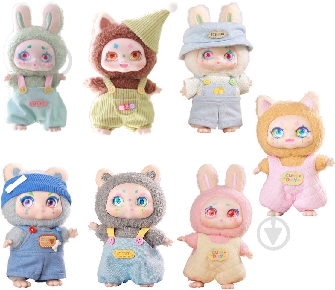 Мягкая игрушка Pop Top коллекционная с кольцом Kimmon Я Мимон разноцветный 556005 - фото 2