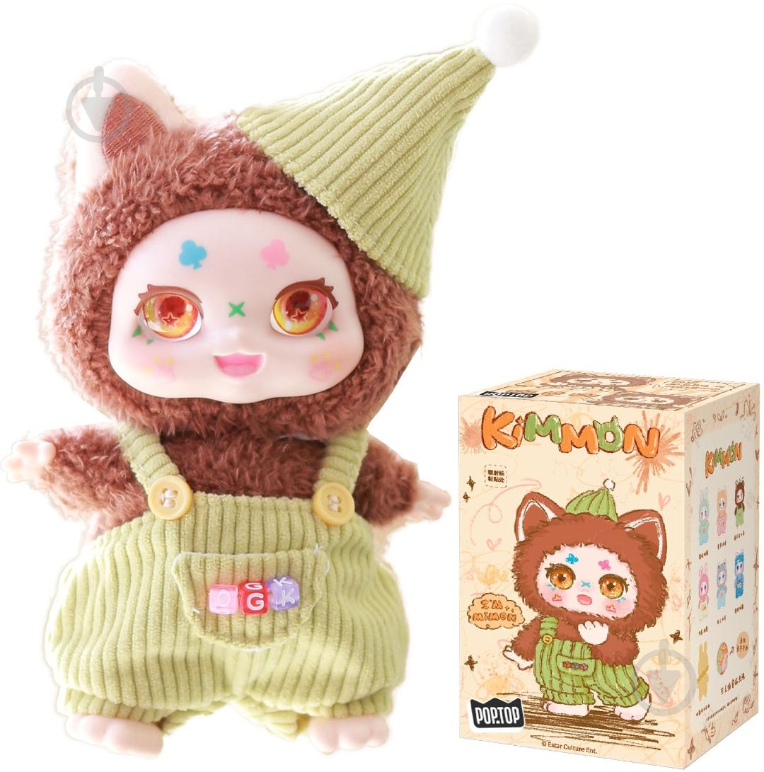 Мягкая игрушка Pop Top коллекционная с кольцом Kimmon Я Мимон разноцветный 556005 - фото 1