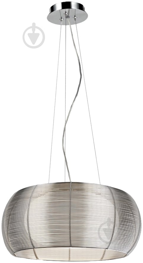 Подвес Victoria Lighting 2x40 Вт E27 серебряный Armanno/SP2 silver - фото 1