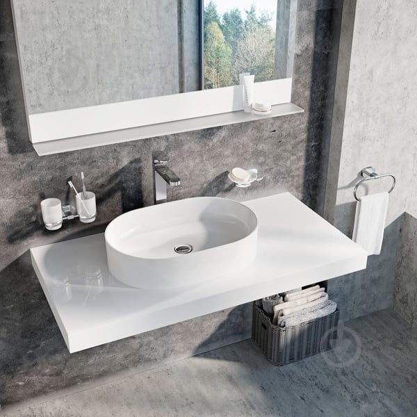Умывальник Ravak Ceramic 550 O Slim White - фото 5