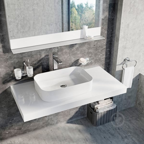 Умивальник Ravak Ceramic 550 R Slim White - фото 5