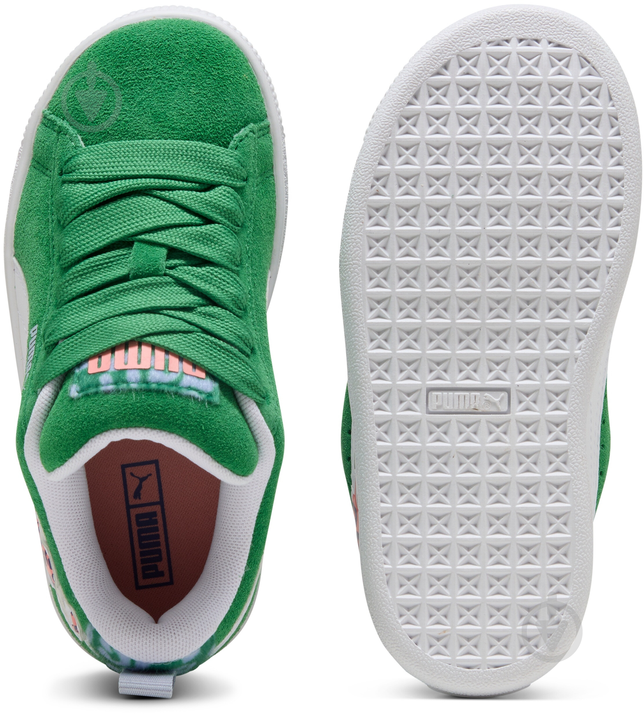 ᐉ Кросівки дитячі Puma Suede XL Cats Club PS 40130201 р.33 зелені