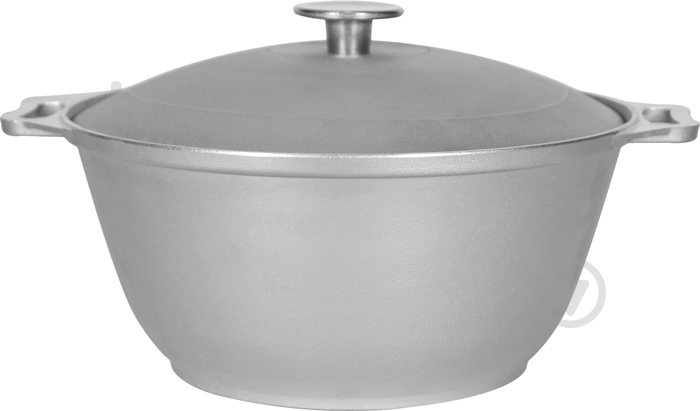 Кастрюля с крышкой Biol алюминиевая 4,5 л К0451 - фото 1