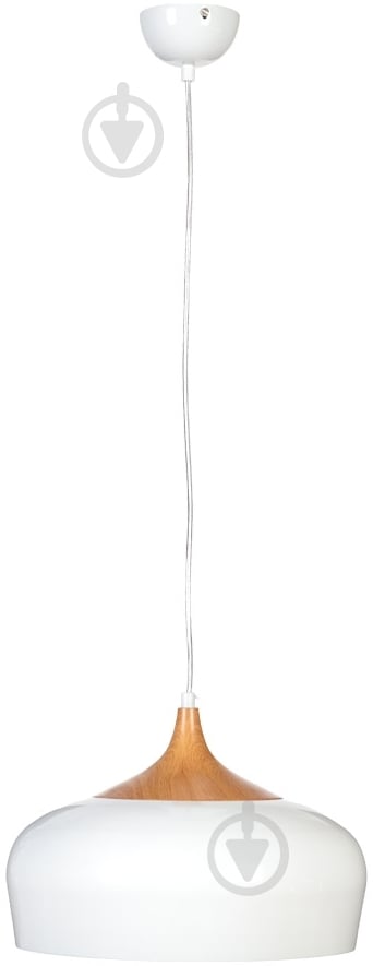 Подвес Victoria Lighting 1x60 Вт E27 снежно-белый Vegas/SP1 big white - фото 1 Подвес Victoria Lighting 1x60 Вт E27 снежно-белый Vegas/SP1 big white - фото 1