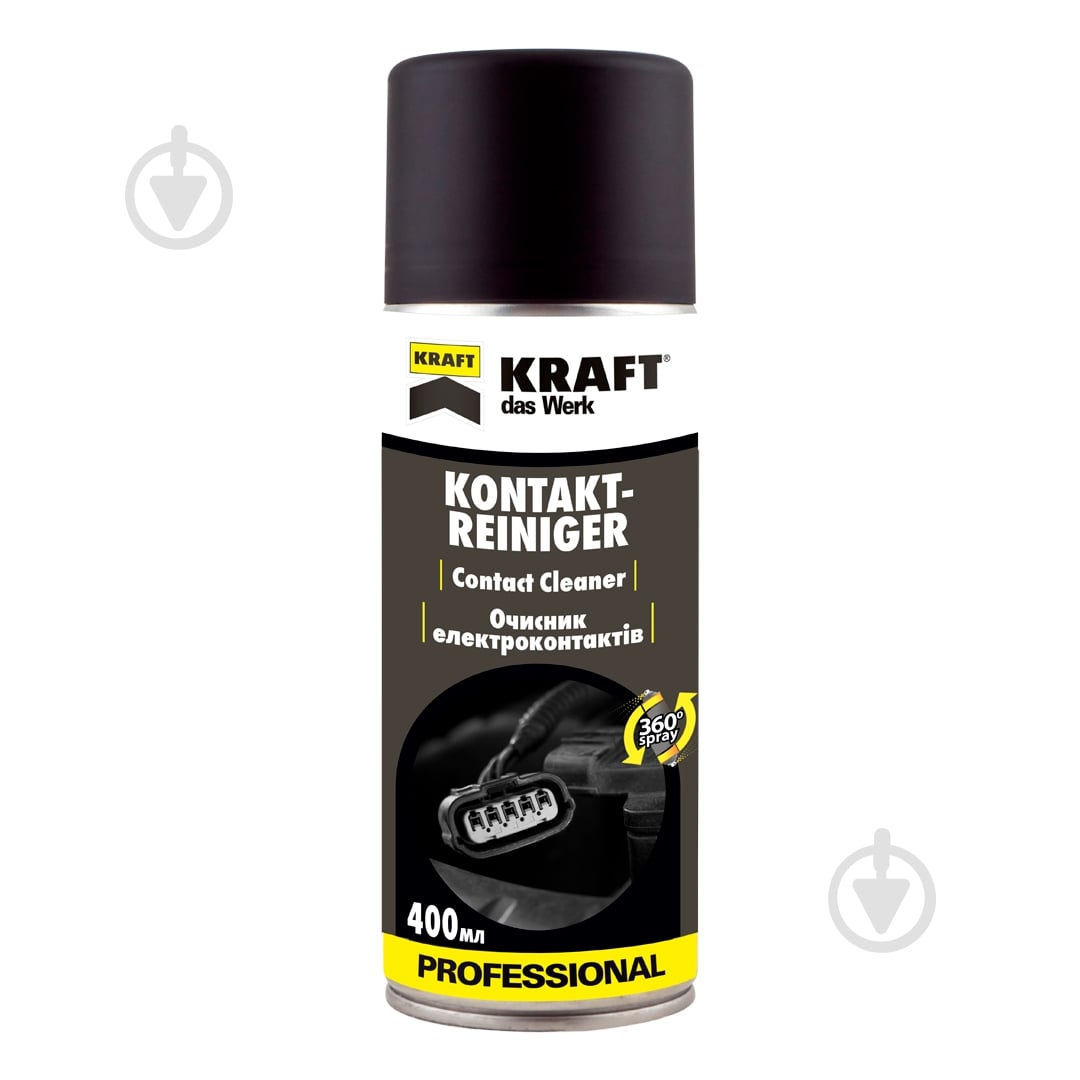 Очиститель электроконтактов Kraft 400 мл - фото 1
