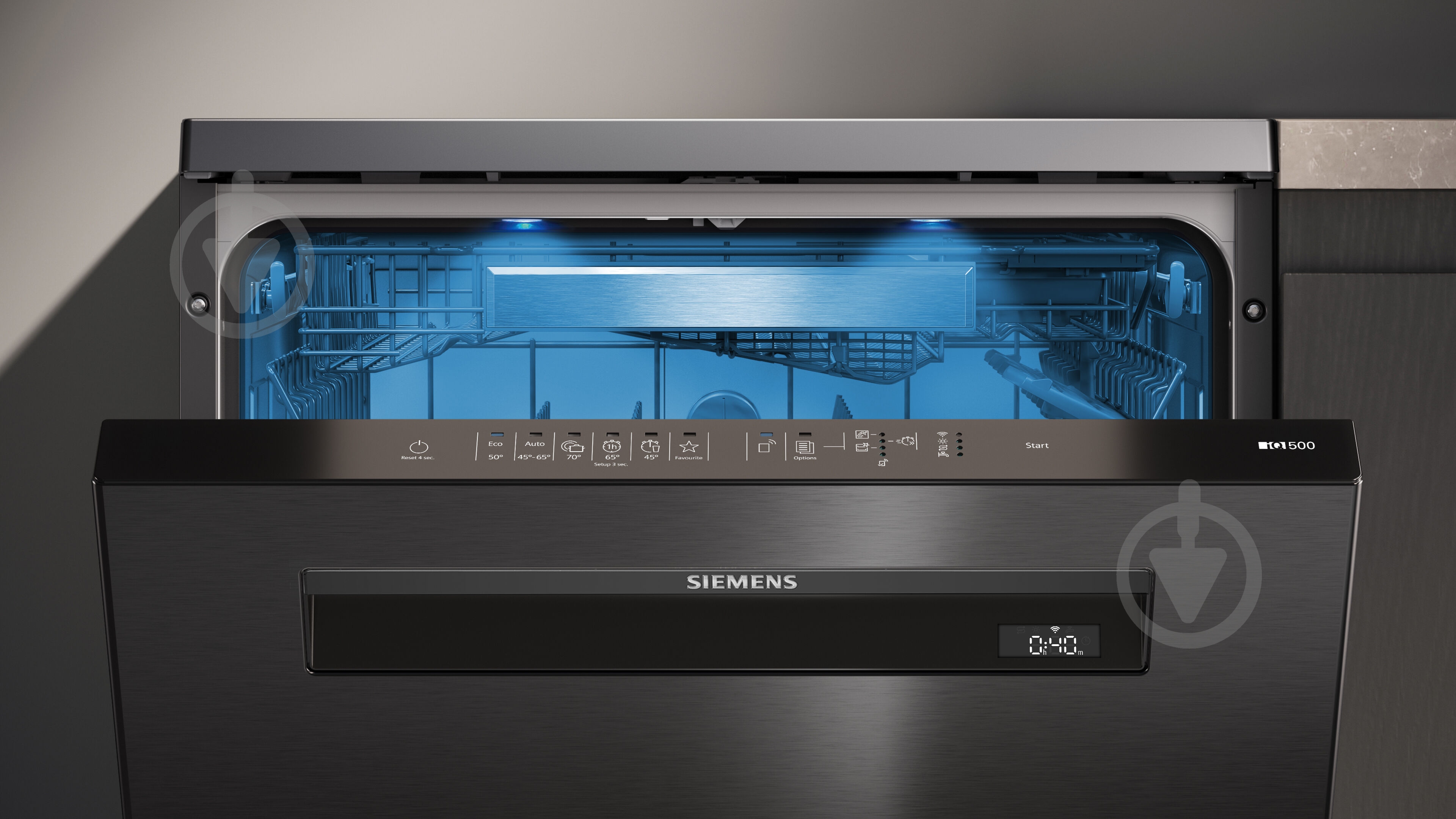 Посудомоечная машина Siemens SN15EC00NT, серия iQ500 - фото 4 Посудомоечная машина Siemens SN15EC00NT, серия iQ500 - фото 4