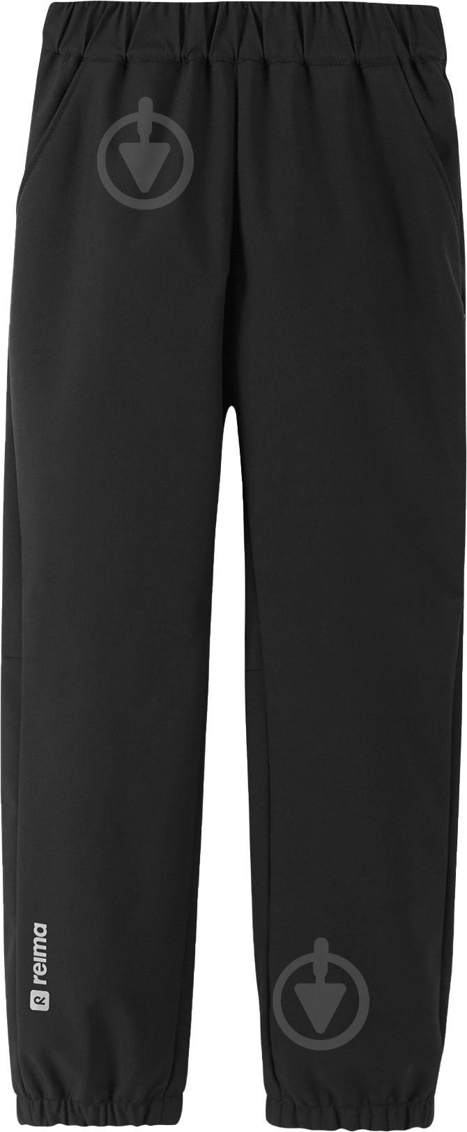 Брюки Reima Softshell Helppo р.104 черный 5100241A-9990 - фото 1