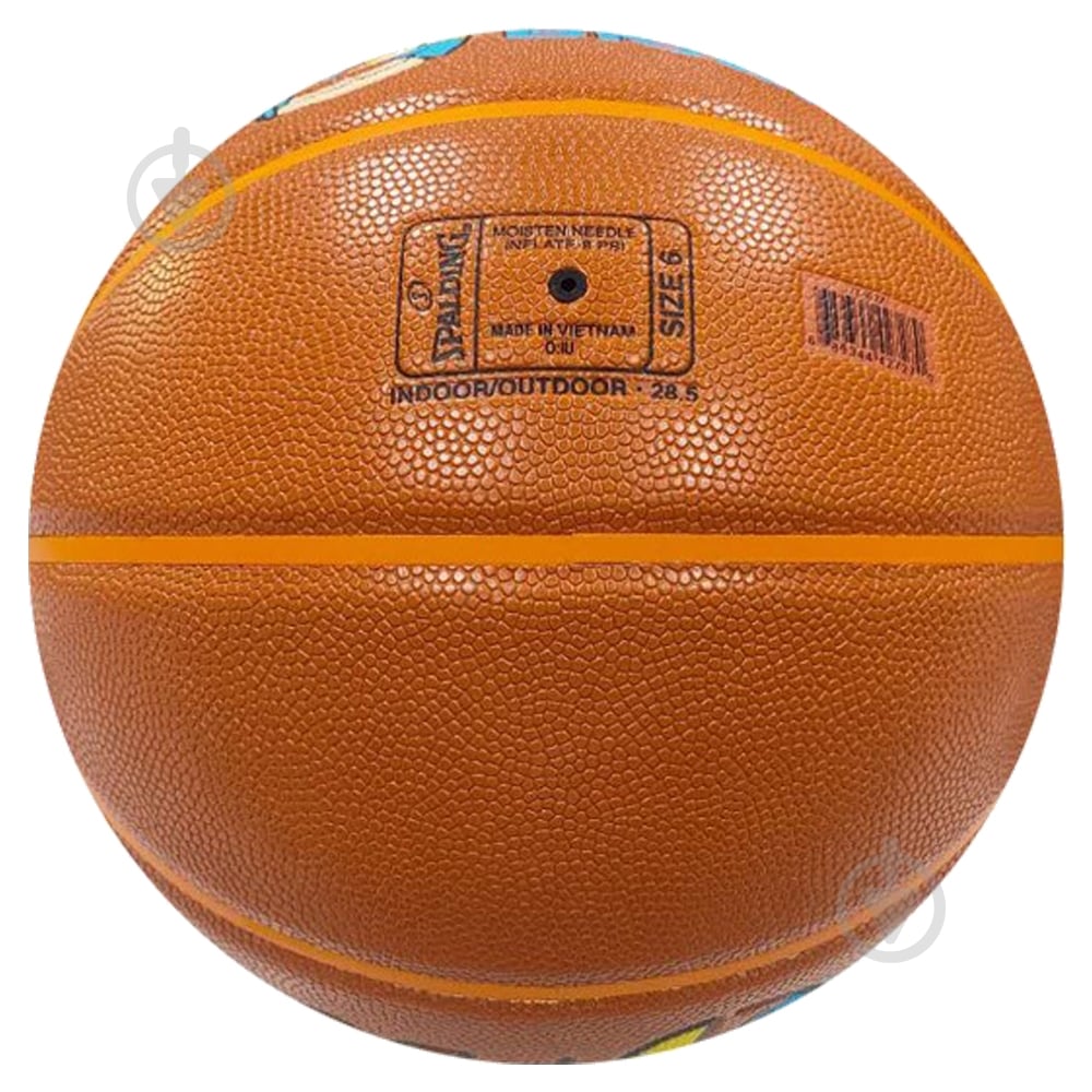Баскетбольний м'яч Spalding FBU Junior League 77977Z р. 6 помаранчевий - фото 3 Баскетбольний м'яч Spalding FBU Junior League 77977Z р. 6 помаранчевий - фото 3