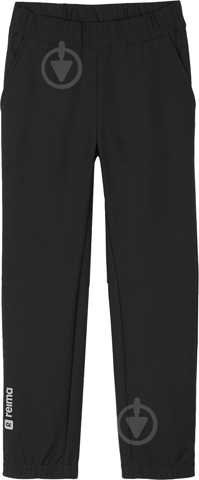 Брюки Reima Softshell Helppo р.110 черный 532267-9990 - фото 1
