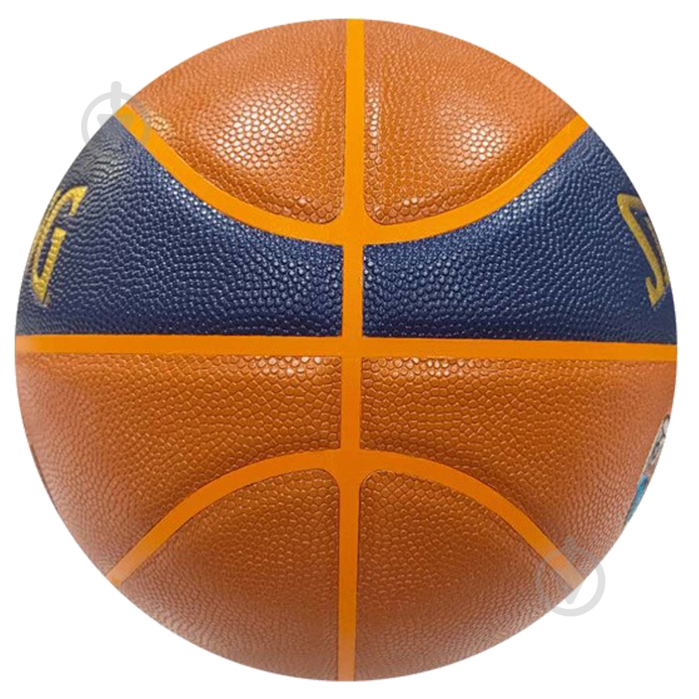 Баскетбольний м'яч Spalding FBU Junior League 77978Z р. 5 помаранчевий - фото 3 Баскетбольний м'яч Spalding FBU Junior League 77978Z р. 5 помаранчевий - фото 3