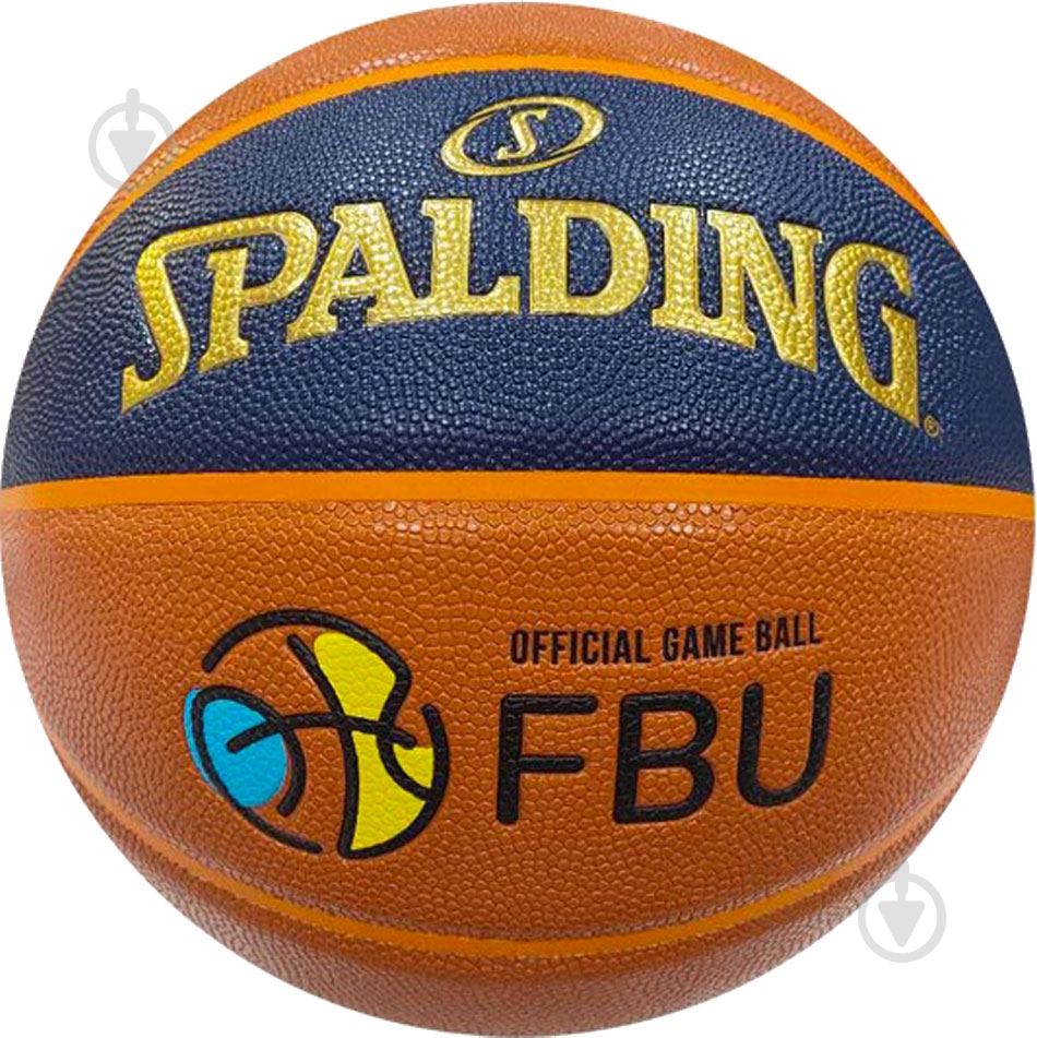 Баскетбольний м'яч Spalding FBU Junior League 77978Z р. 5 помаранчевий - фото 2 Баскетбольний м'яч Spalding FBU Junior League 77978Z р. 5 помаранчевий - фото 2