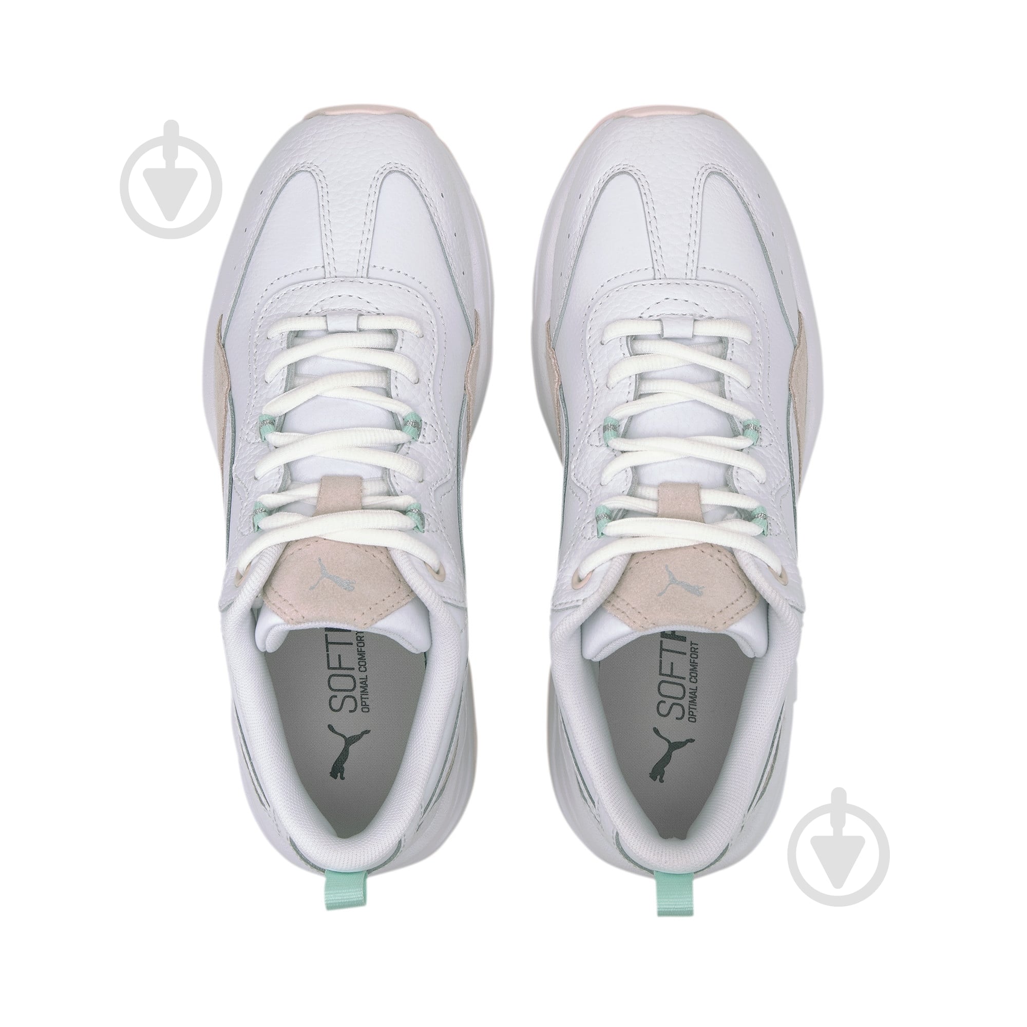 Кроссовки женские демисезонные Puma Cilia Lux 37028209 р.35,5 белые - фото 6
