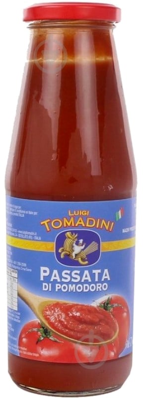 Паста томатная TOMADINI 720 мл Passata - фото 1 Паста томатная TOMADINI 720 мл Passata - фото 1