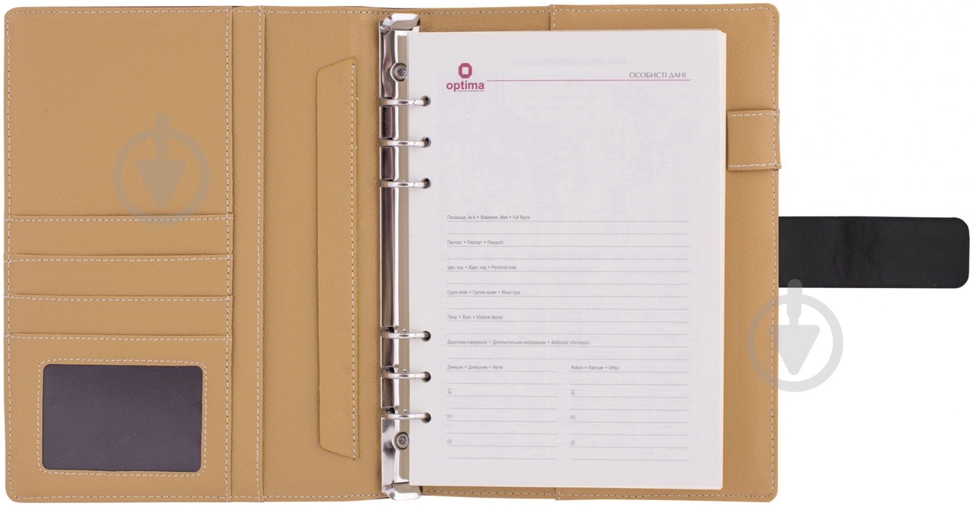 Органайзер 185x235 мм линия Optima A5 O27123 - фото 2