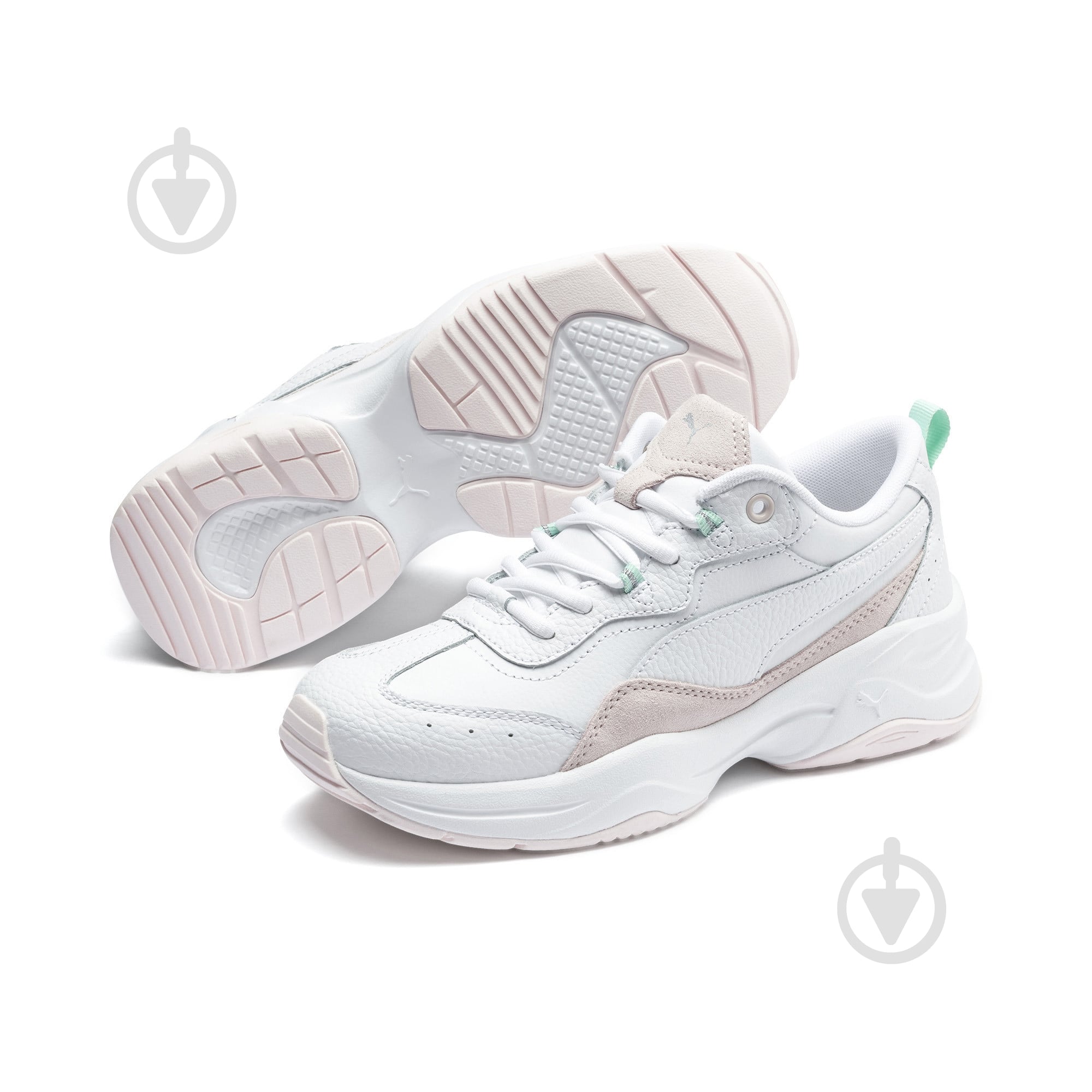Кроссовки женские демисезонные Puma Cilia Lux 37028209 р.38 белые - фото 2