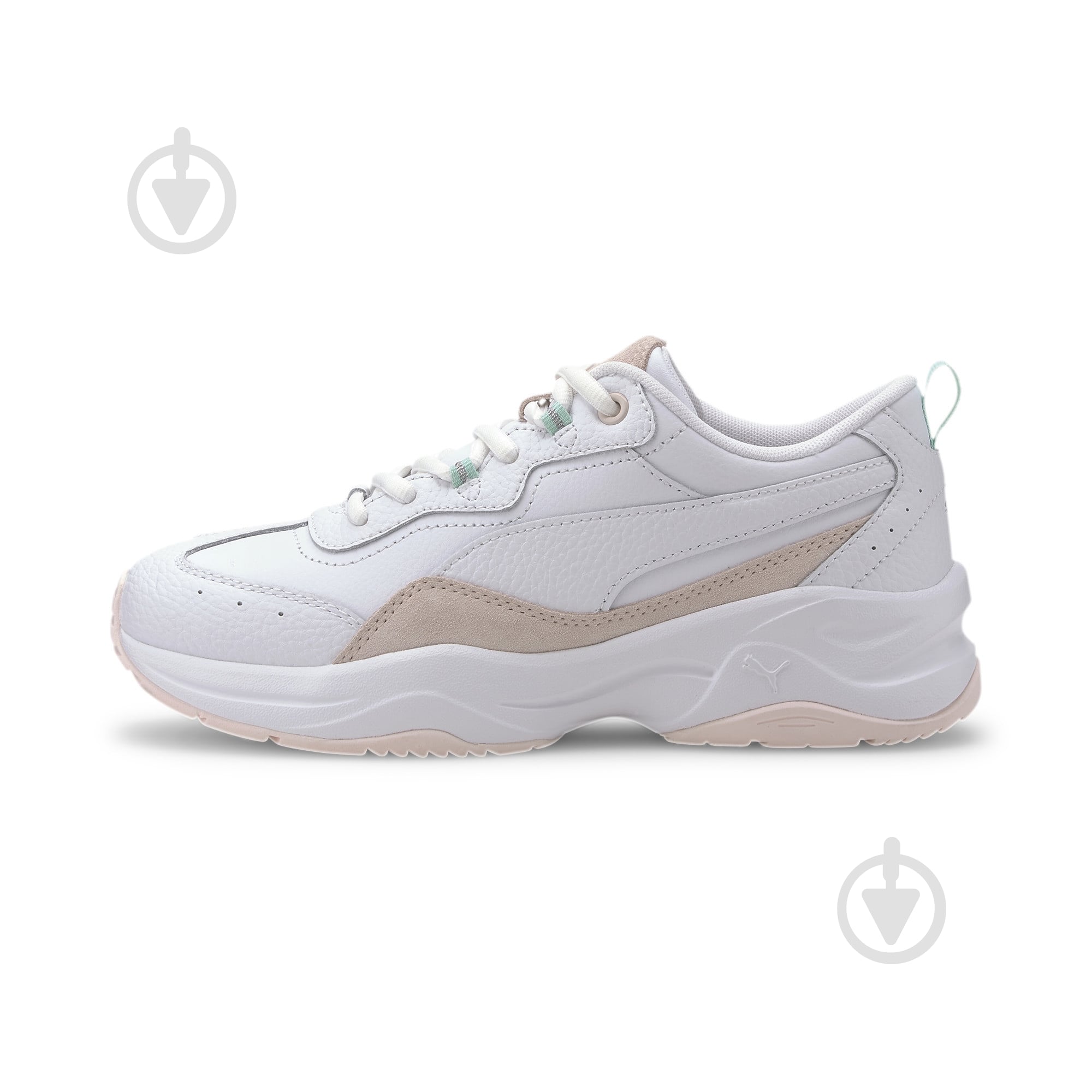 Кросівки жіночі демісезонні Puma Cilia Lux 37028209 р.40,5 білі - фото 1