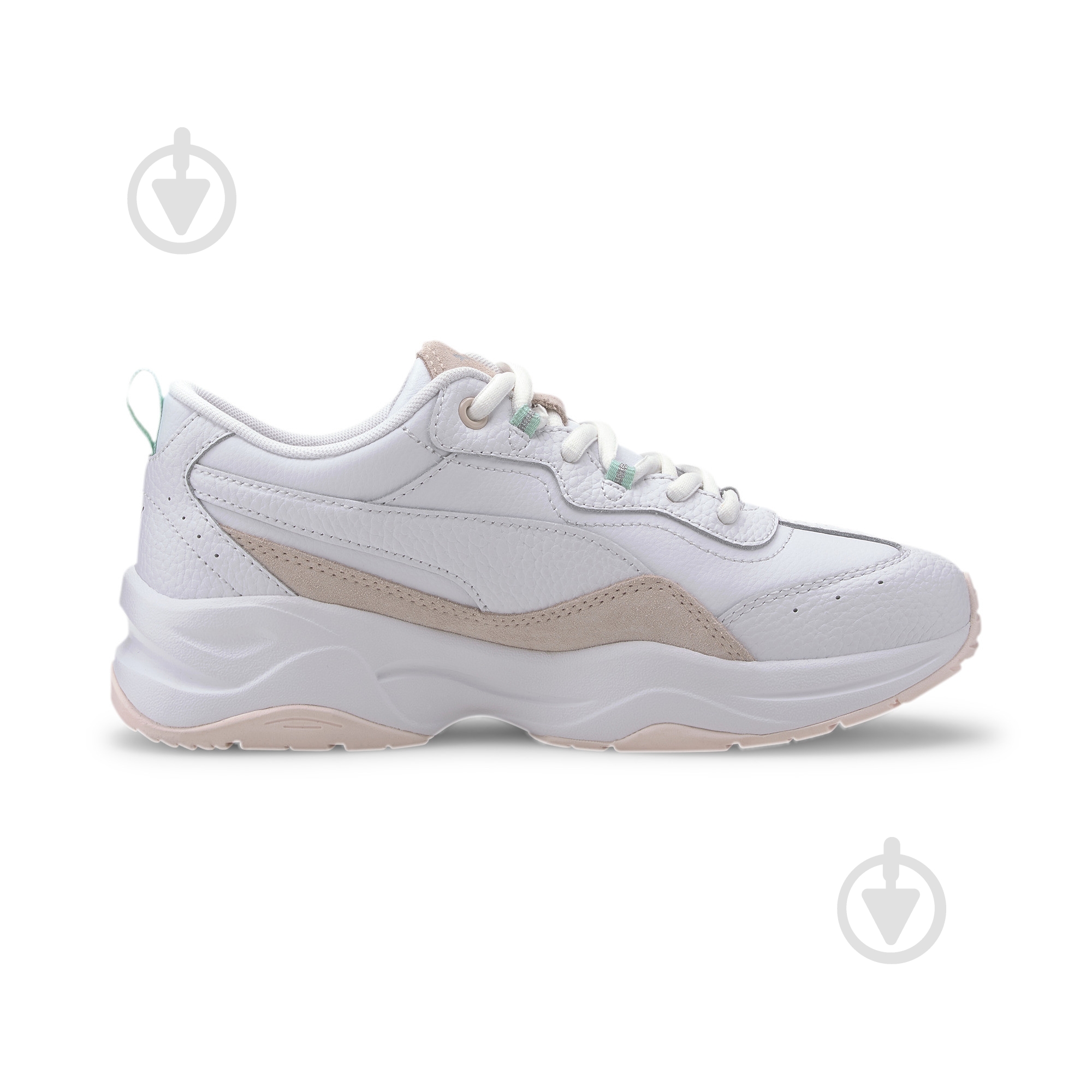 Кросівки жіночі демісезонні Puma Cilia Lux 37028209 р.40,5 білі - фото 5