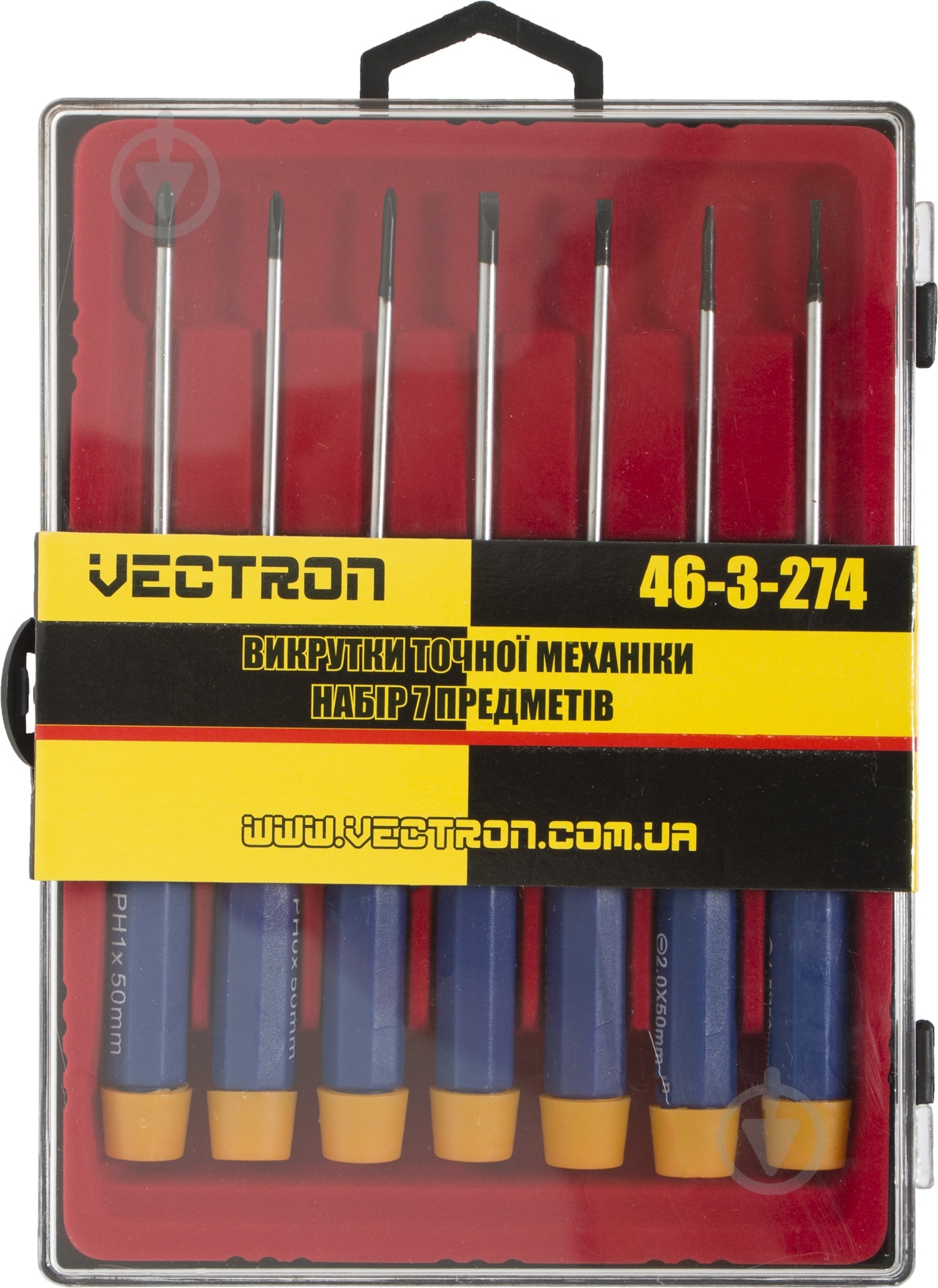 Набор отверток Vectron 46-3-274 - фото 1 Набор отверток Vectron 46-3-274 - фото 1