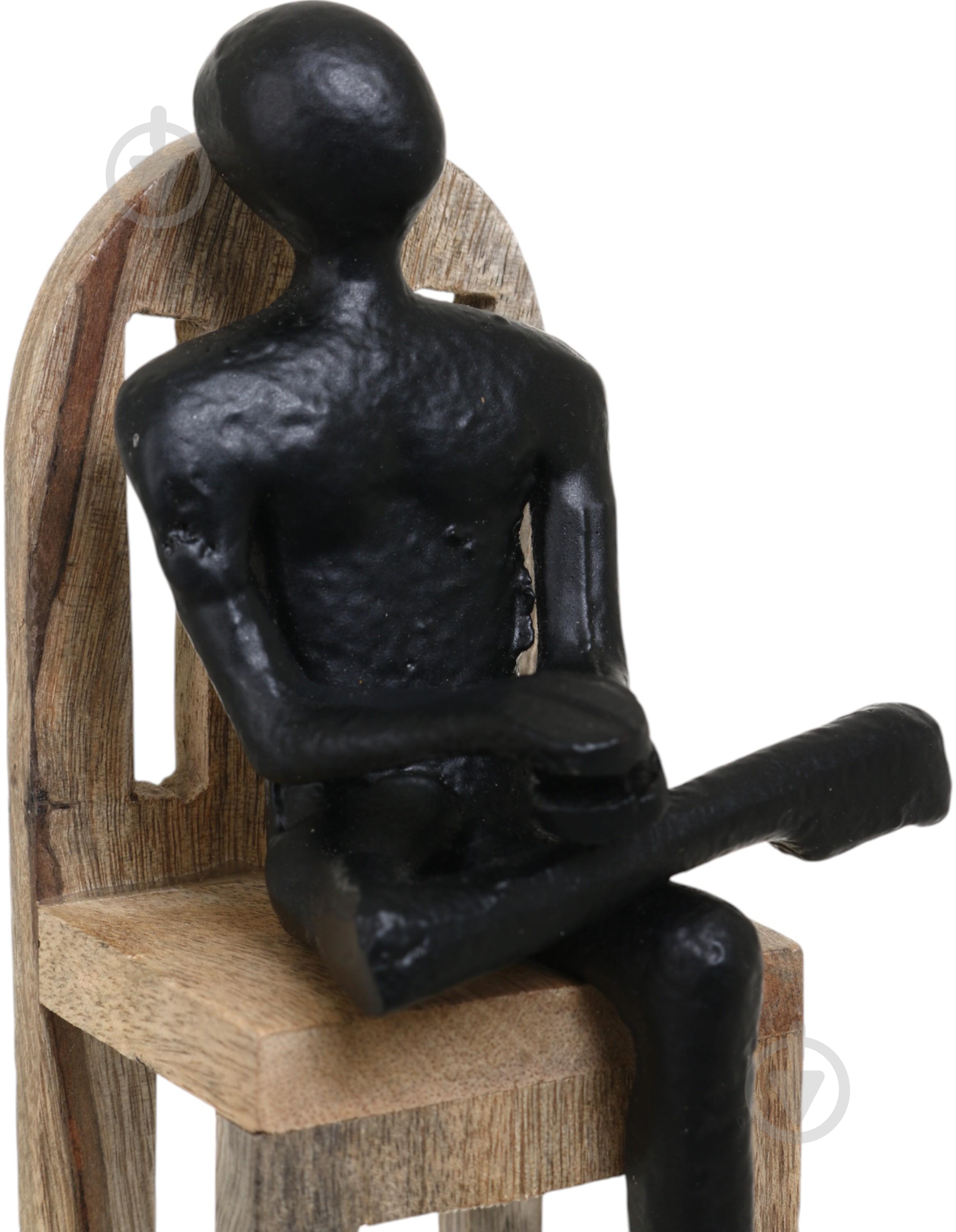 Статуэтка Inari Mindly 8841 12х9х8 см серебряный - фото 3