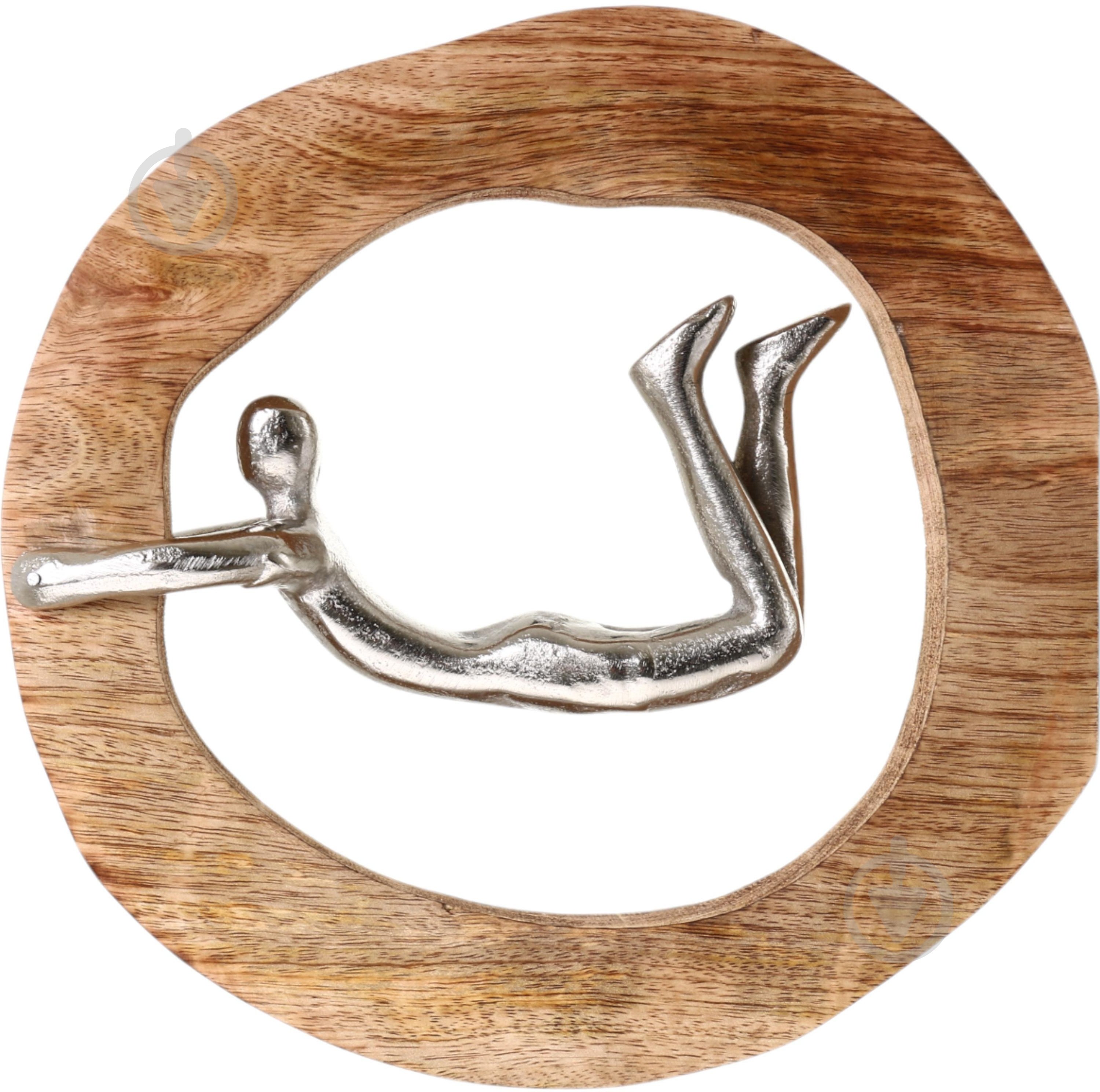 Статуэтка Inari Support 8731 25х25х4 см серебряный - фото 1