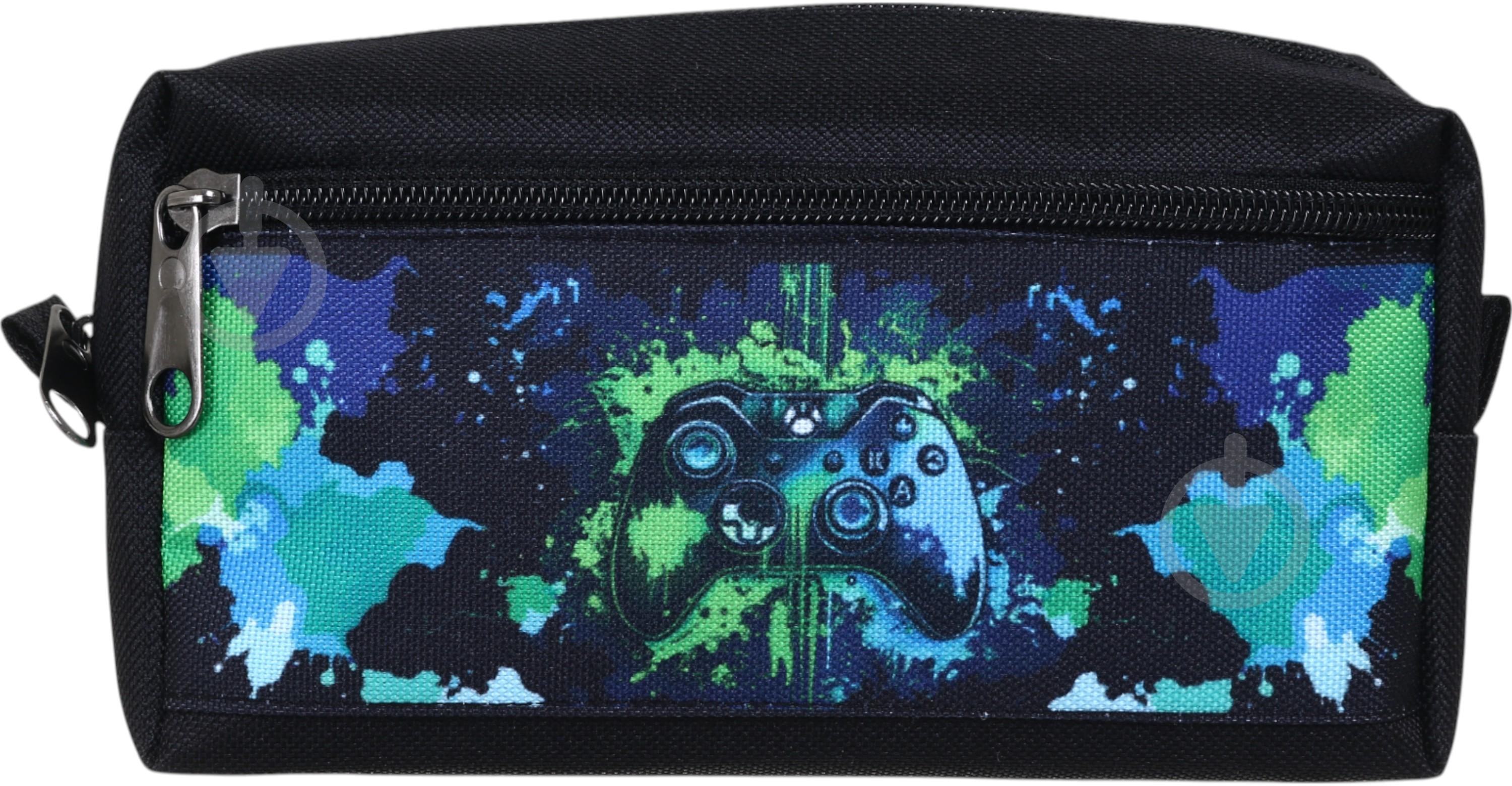 Пенал на молнии 18х4,5х9 см с карманом на молнии (с рисунком) Nota Bene черный - фото 5 Пенал на молнии 18х4,5х9 см с карманом на молнии (с рисунком) Nota Bene черный - фото 5