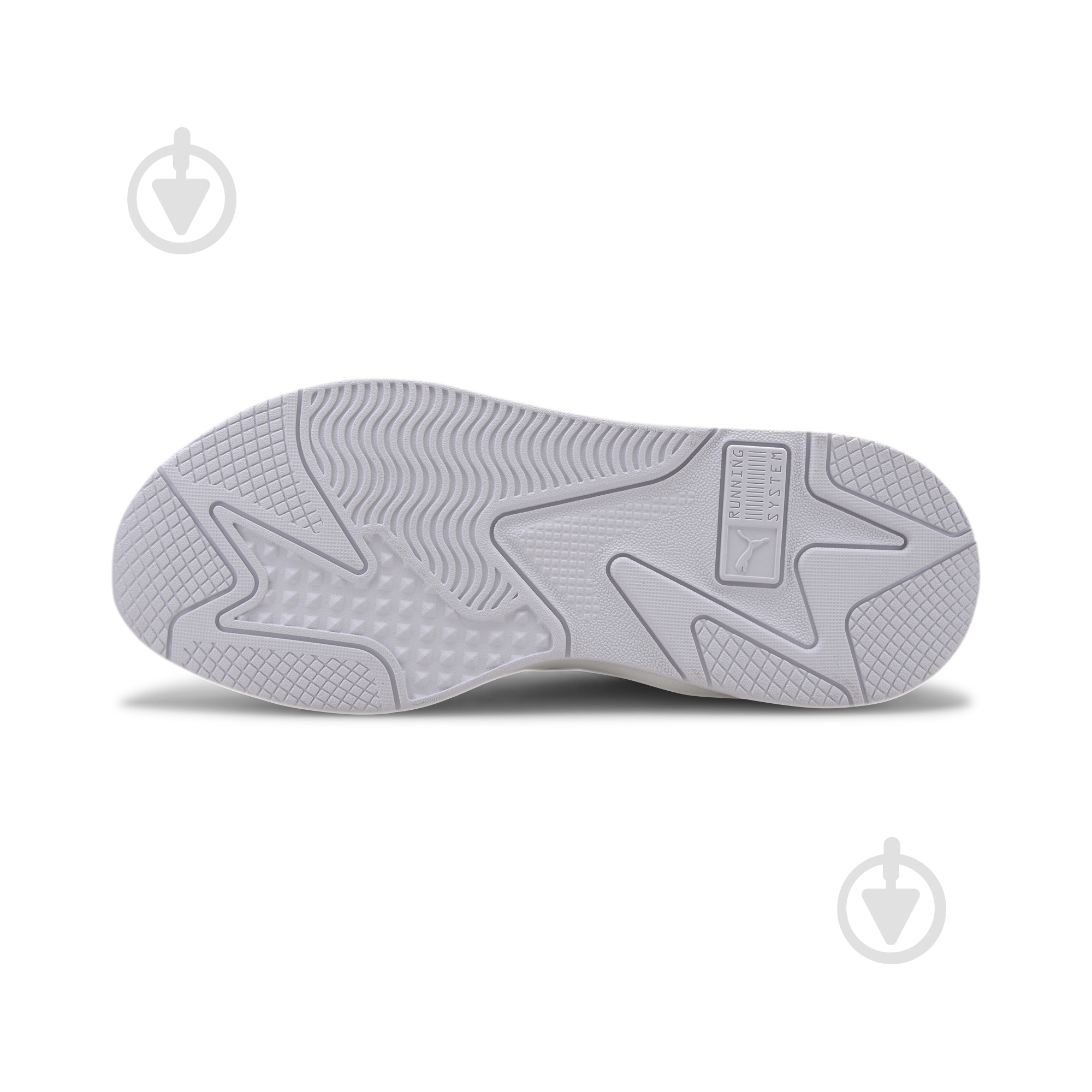 Кросівки чоловічі демісезонні Puma RS-X? PUZZLE 37157003 р.40,5 білі - фото 4