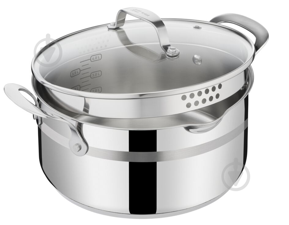 Набор посуды Tefal Jamie Oliver Cook Smart 8 предметов E310S874 - фото 6
