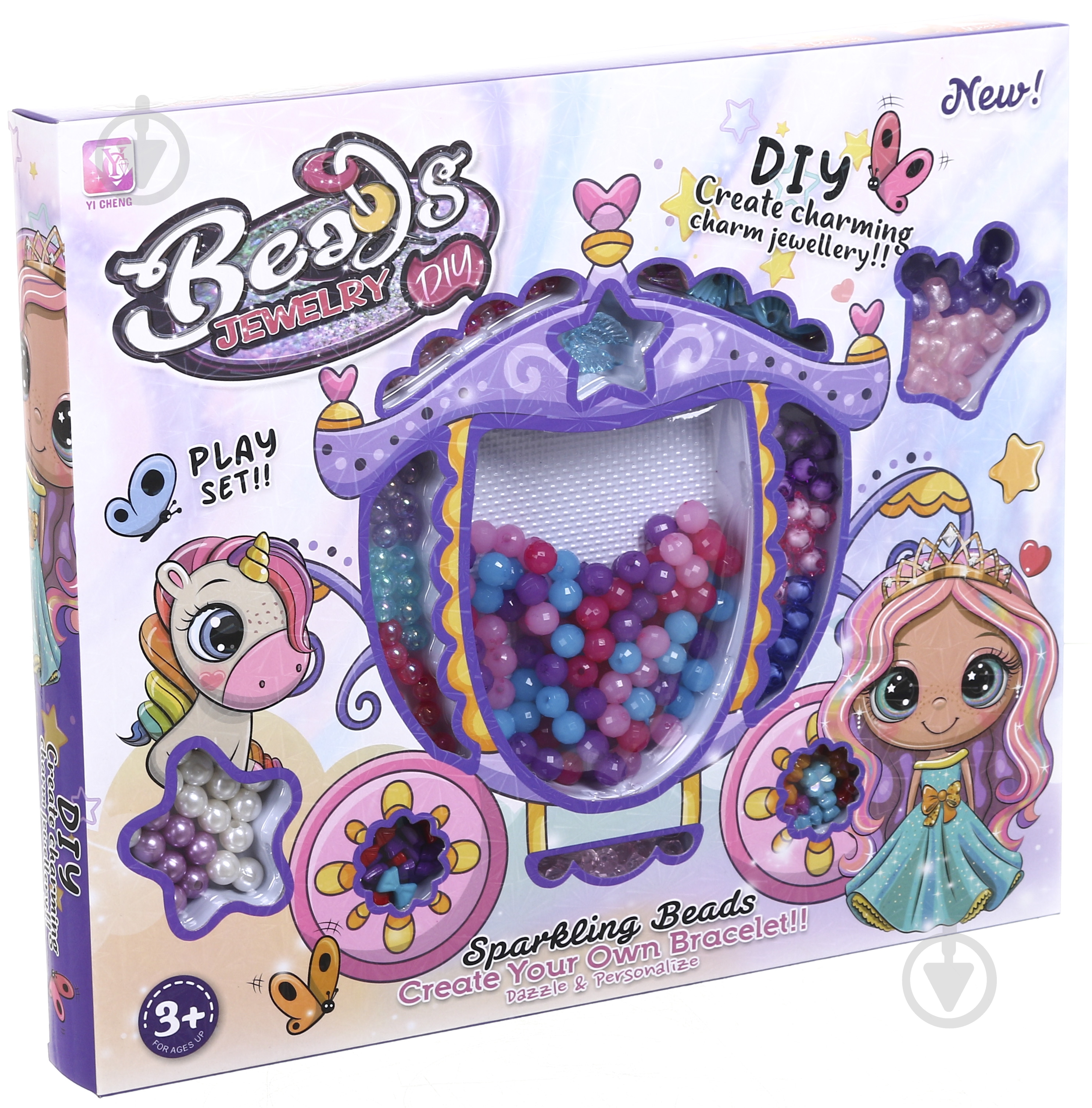 Набор для изготовления украшений Yi Cheng карета 33х28х3.5 см OTG0948211 - фото 2 Набор для изготовления украшений Yi Cheng карета 33х28х3.5 см OTG0948211 - фото 2