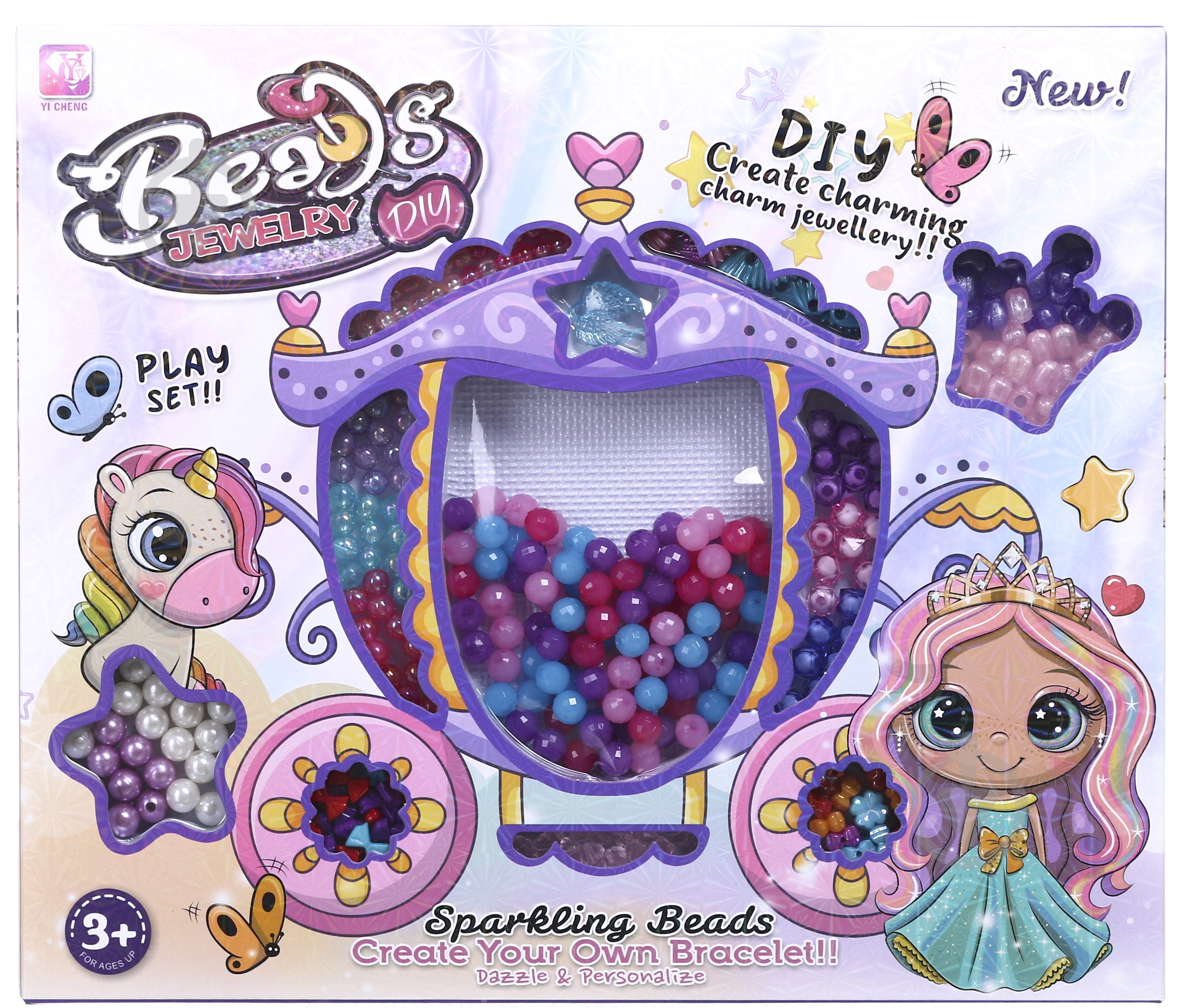 Набор для изготовления украшений Yi Cheng карета 33х28х3.5 см OTG0948211 - фото 1 Набор для изготовления украшений Yi Cheng карета 33х28х3.5 см OTG0948211 - фото 1