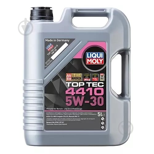 Моторна олива HC-гідрокрекінг Liqui Moly Top Tec 4410 5W-30 5 л (21404) - фото 1