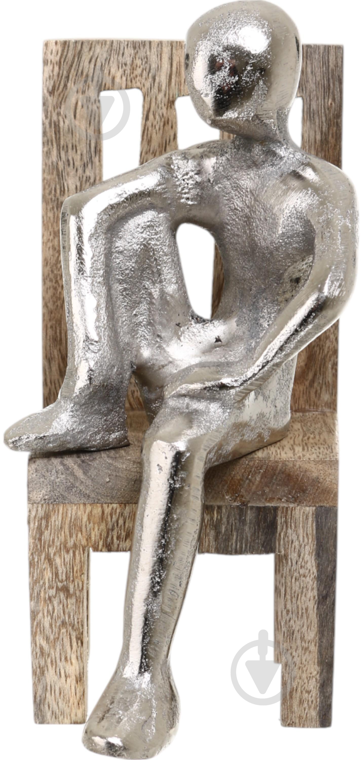 Статуэтка Inari Mindly 8840 15х10х6 см серебряный - фото 1