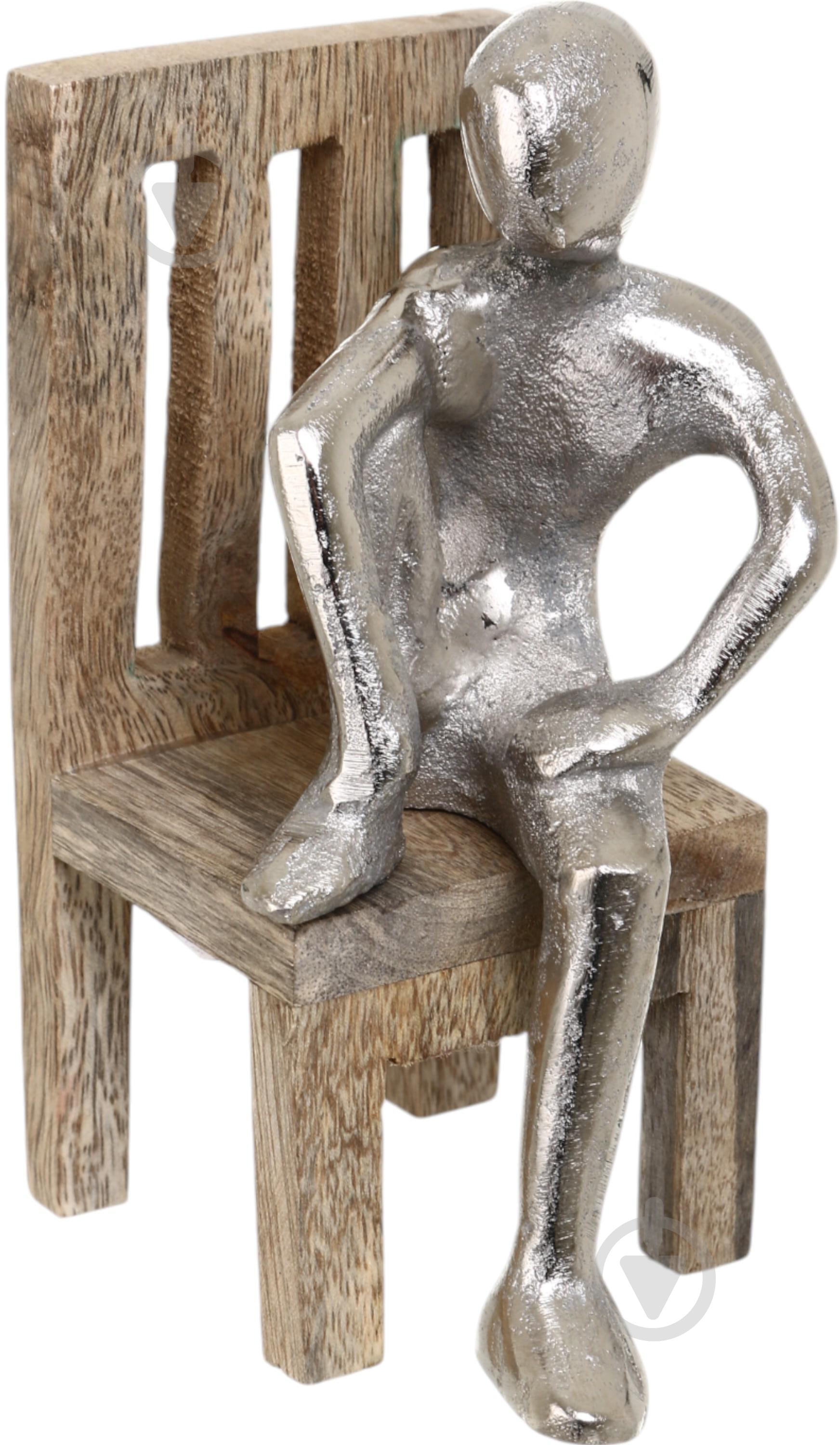 Статуэтка Inari Mindly 8840 15х10х6 см серебряный - фото 2