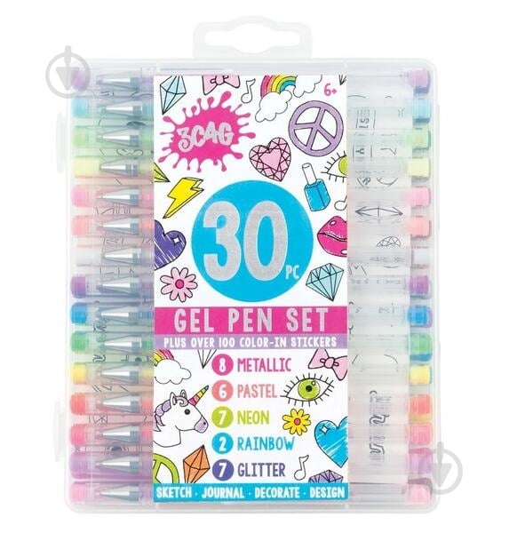 Набор ручек гелевых Make it Real MR57172 - фото 1 Набор ручек гелевых Make it Real MR57172 - фото 1