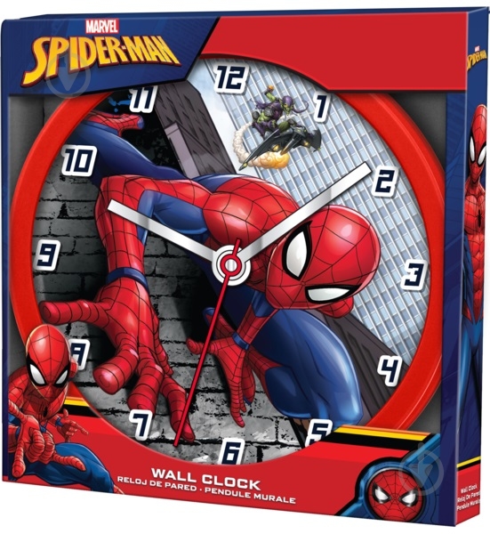 Часы настенные SPIDERMAN Disney - фото 2