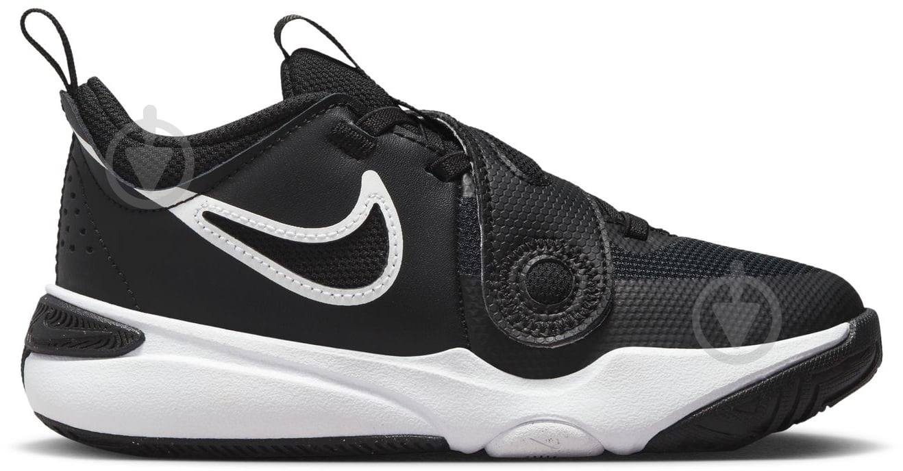 Кроссовки детские демисезонные Nike TEAM HUSTLE D 11 DV8994-002 р.34 черные - фото 1