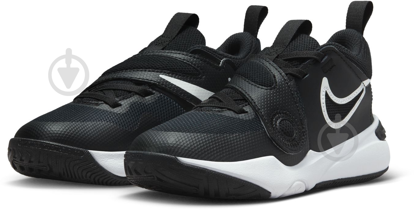 Кроссовки детские демисезонные Nike TEAM HUSTLE D 11 DV8994-002 р.34 черные - фото 5