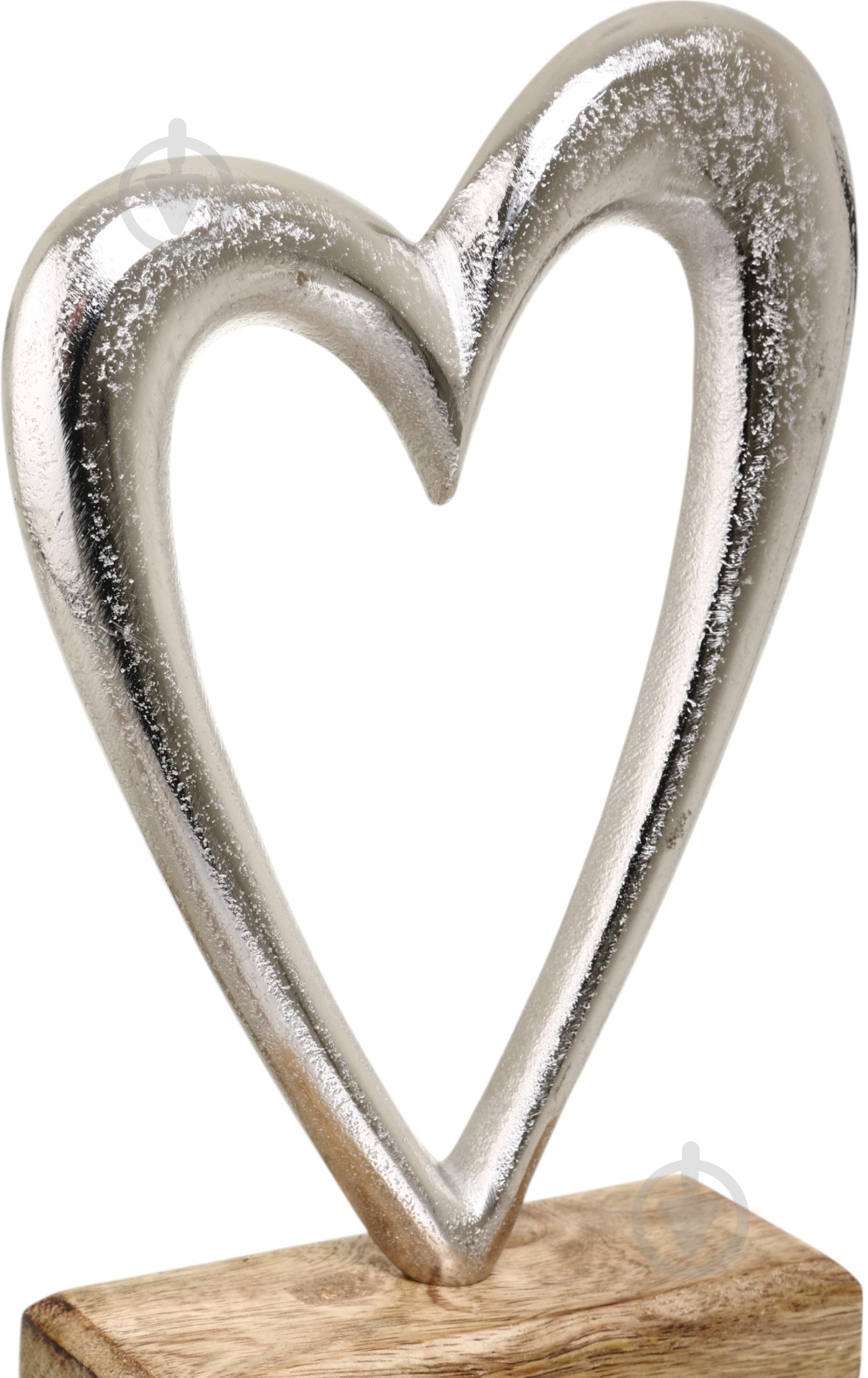 Статуэтка Inari Heart 7840/B 22х14,5х50 см серебряный - фото 3