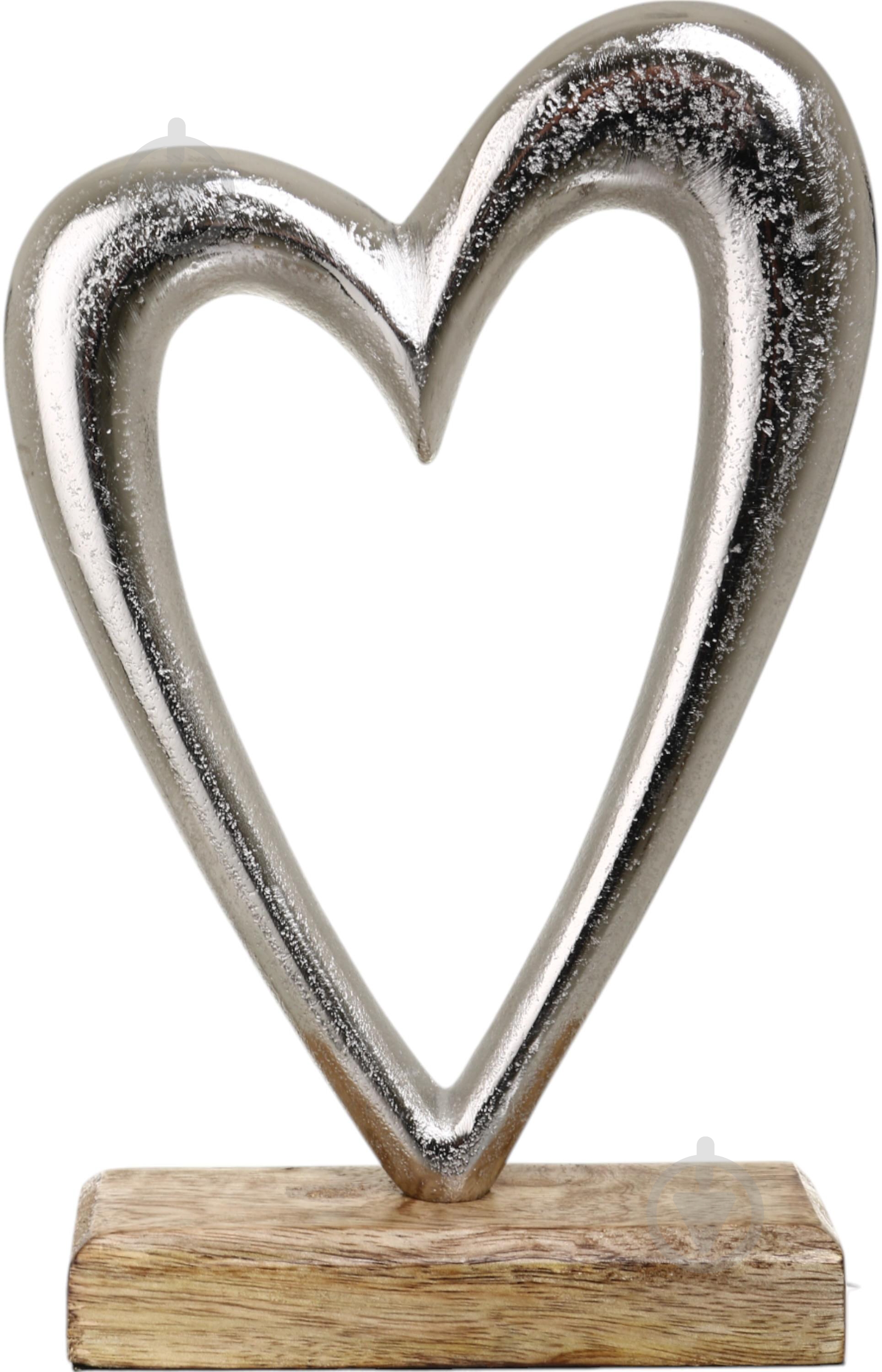 Статуэтка Inari Heart 7840/B 22х14,5х50 см серебряный - фото 1
