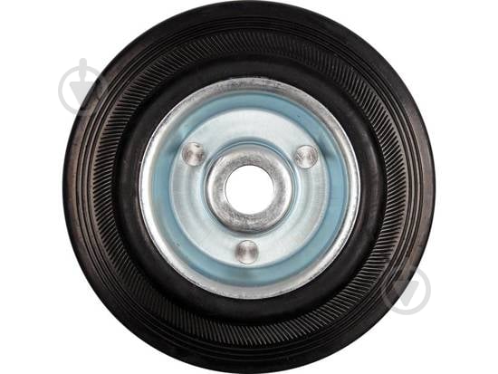 Колесо Vorel d100 мм резиновое черное 87452 - фото 1