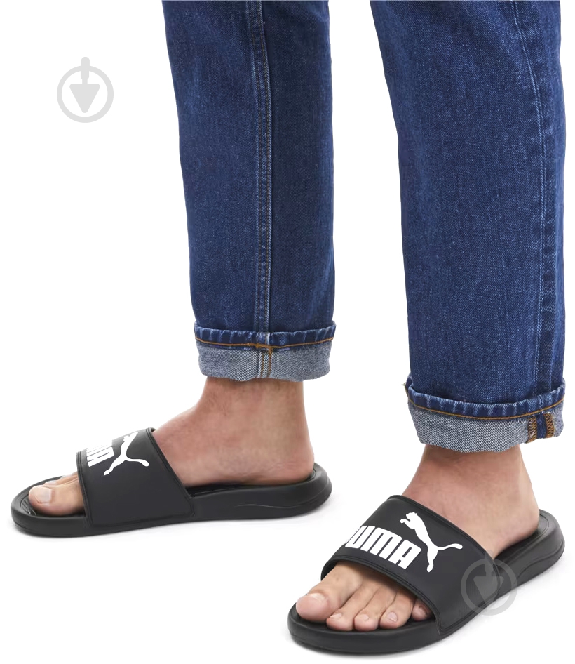 Тапочки Puma 37227901 р.40,5 черный - фото 7