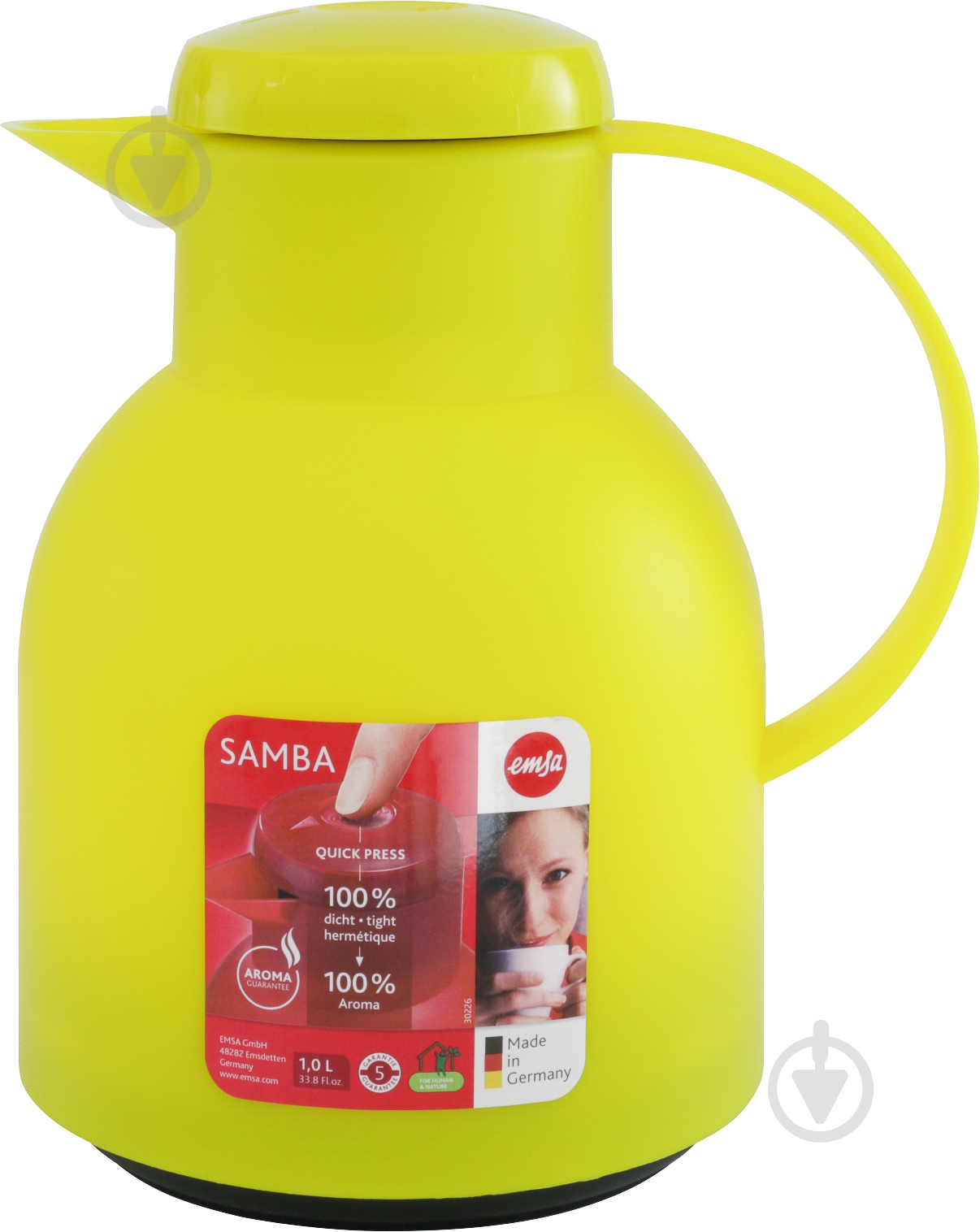 Термочайник Emsa Samba 1 л салатовый EM508950 - фото 1