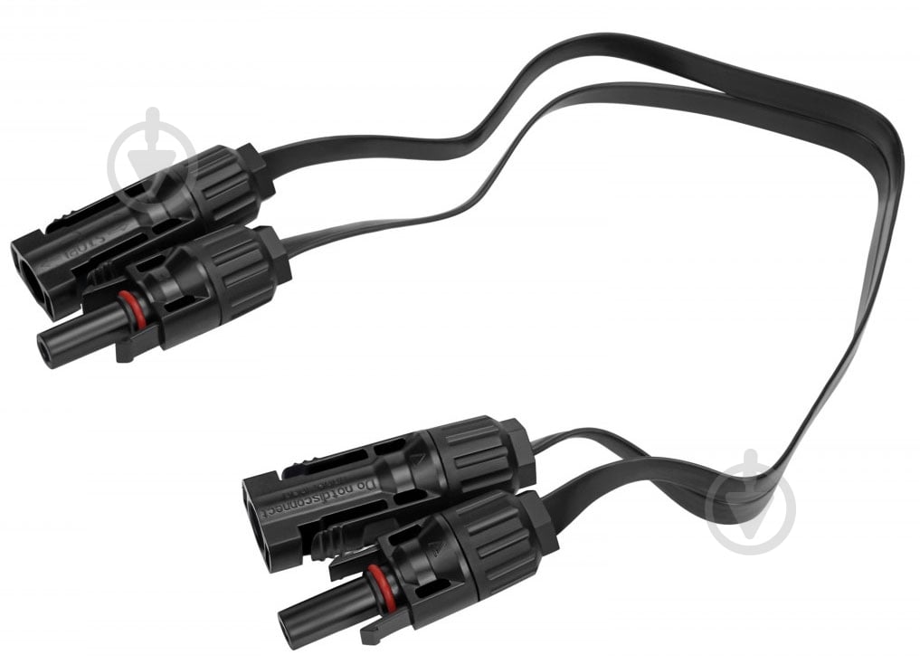 Кабель EcoFlow плоский для сонячних панелей Super Flat MC4 Cable 0,3 м (EFL-SuperFlatMC4Cable) - фото 1