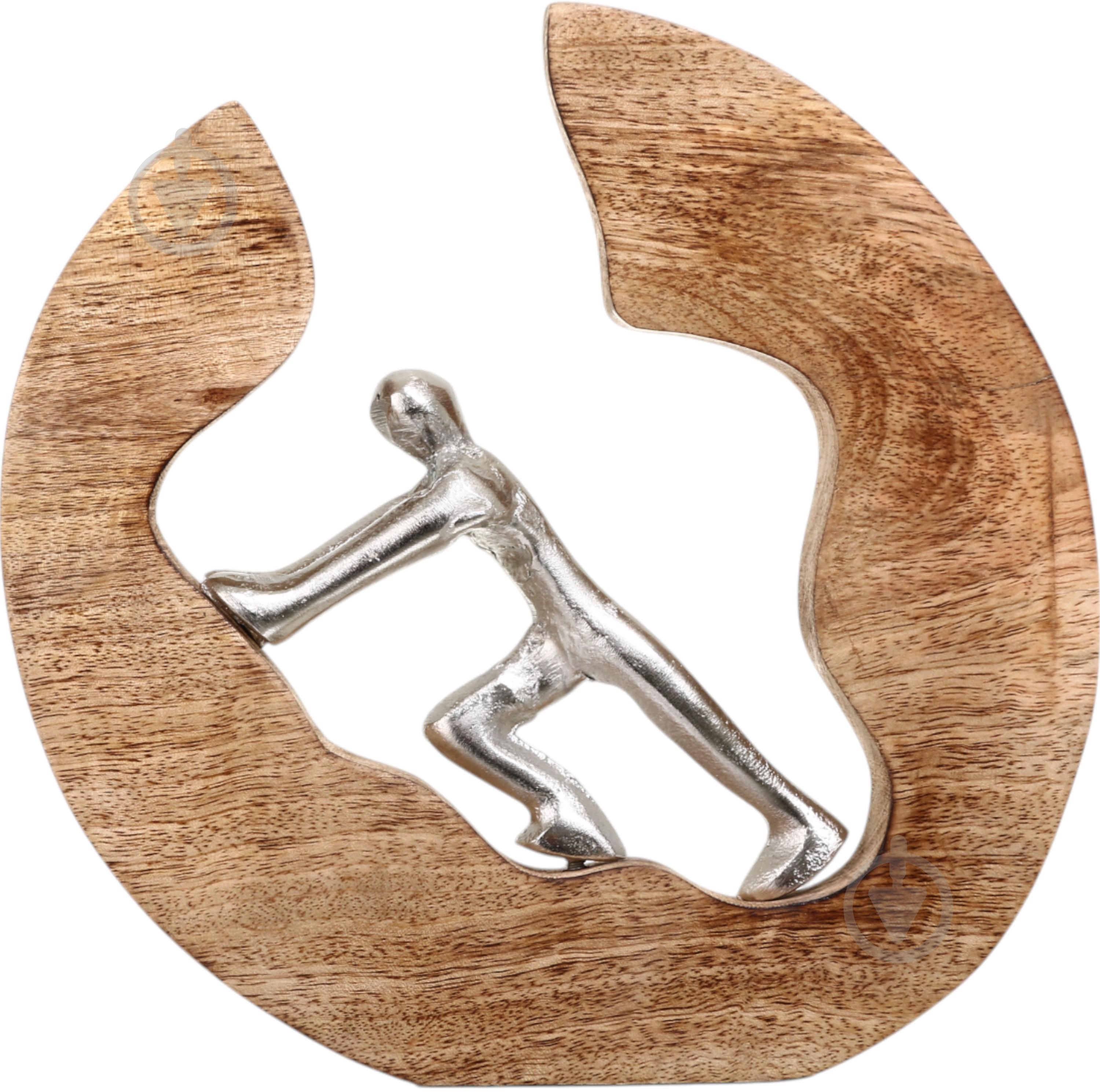 Статуэтка Inari Support 8730 22х22х3,5 см серебряный - фото 1