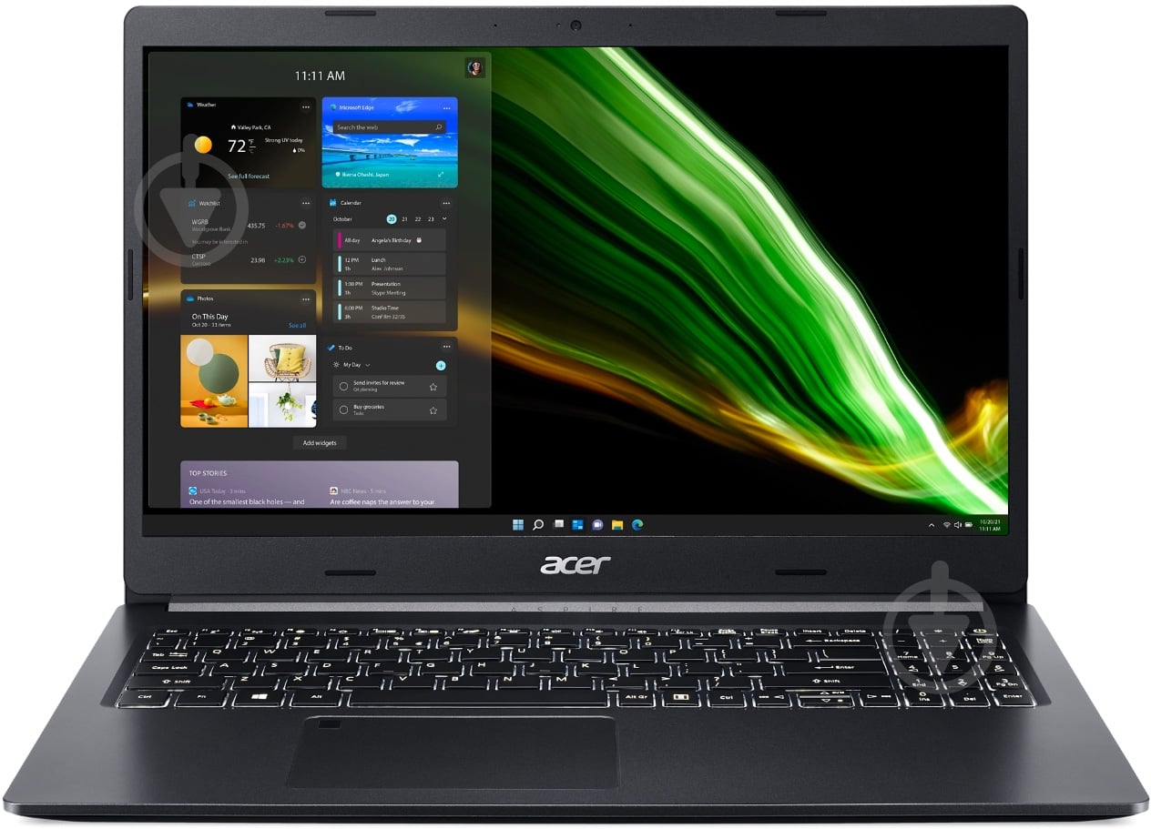 Ноутбук Acer Aspire 5 A515-45G-R38Y 15,6" (NX.A8BEU.005) charcoal black - фото 1