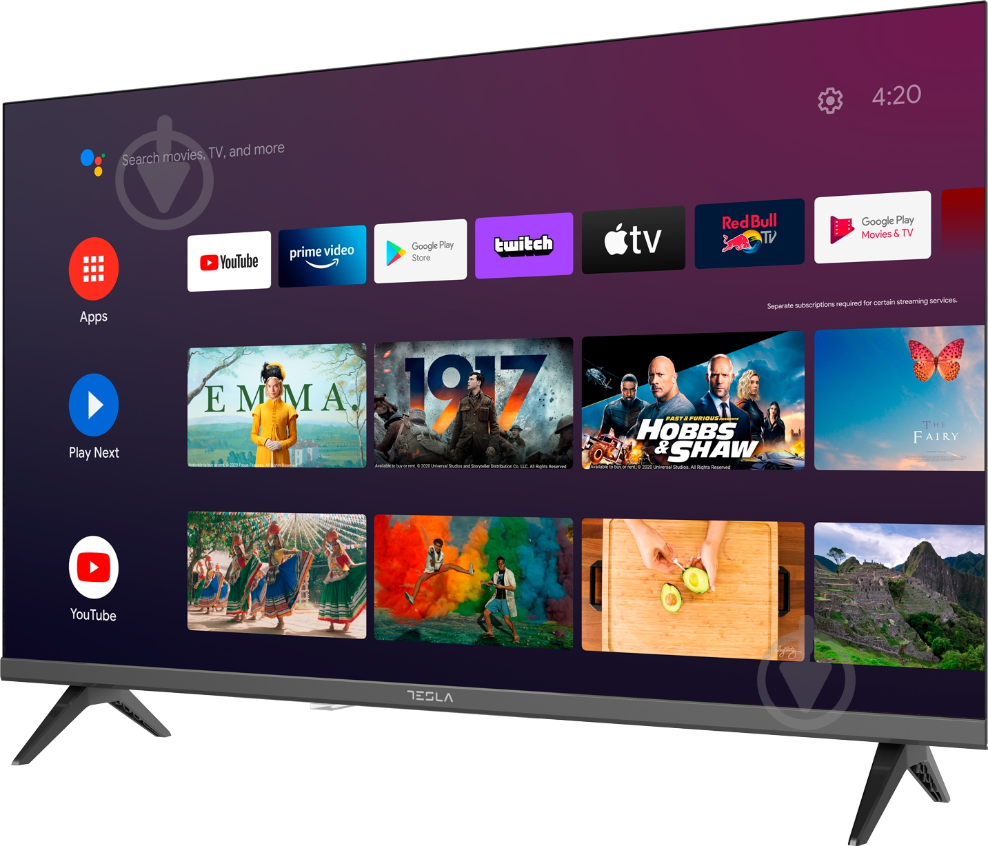 Телевізор TESLA 32E635BHS - фото 3