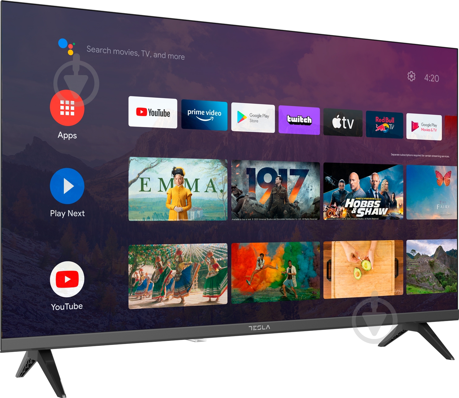 Телевізор TESLA 32E635BHS - фото 4