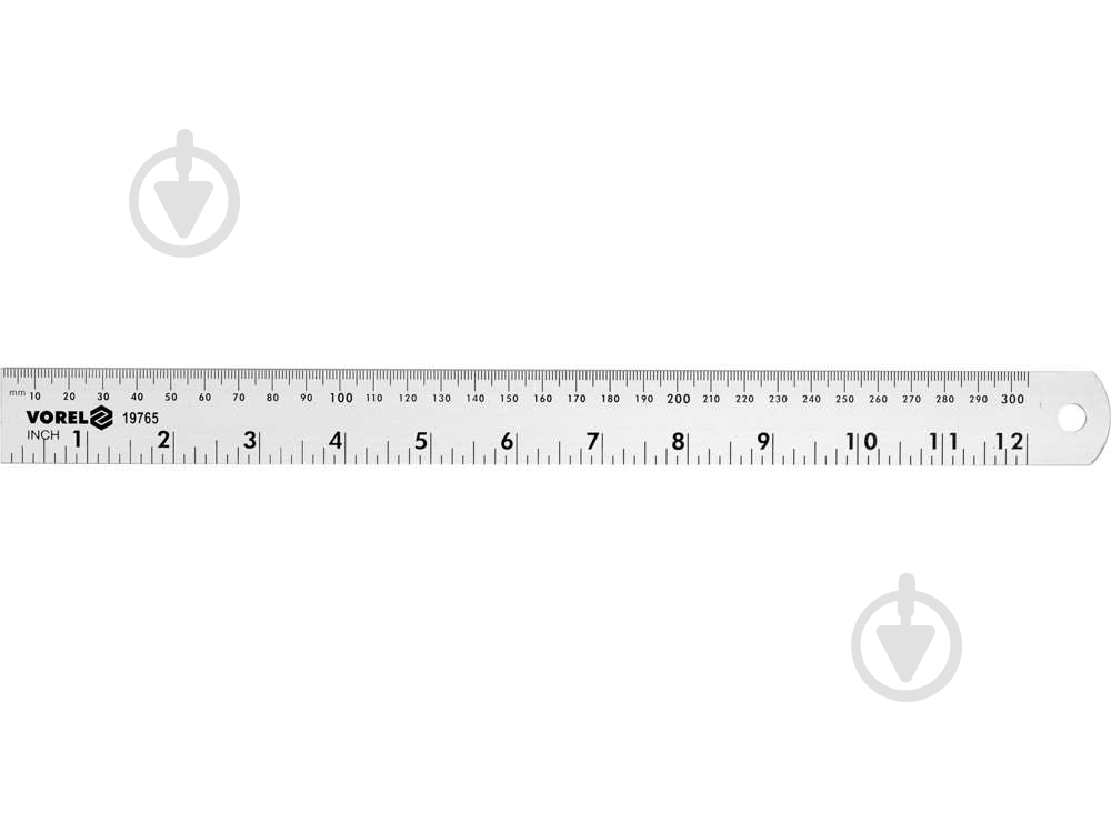Линейка Vorel 19765 30 см - фото 1